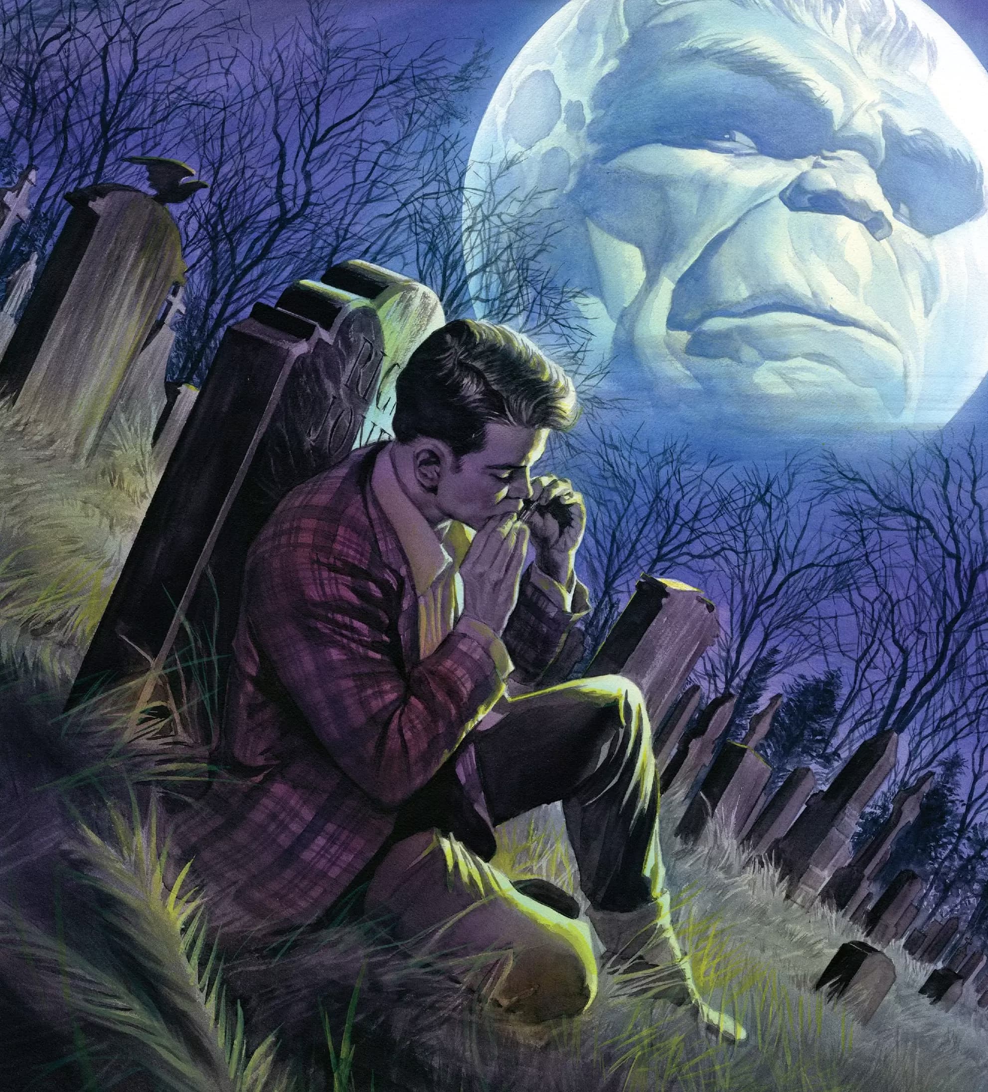 IMMORTAL HULK (2018) #16 cover by Alex Ross