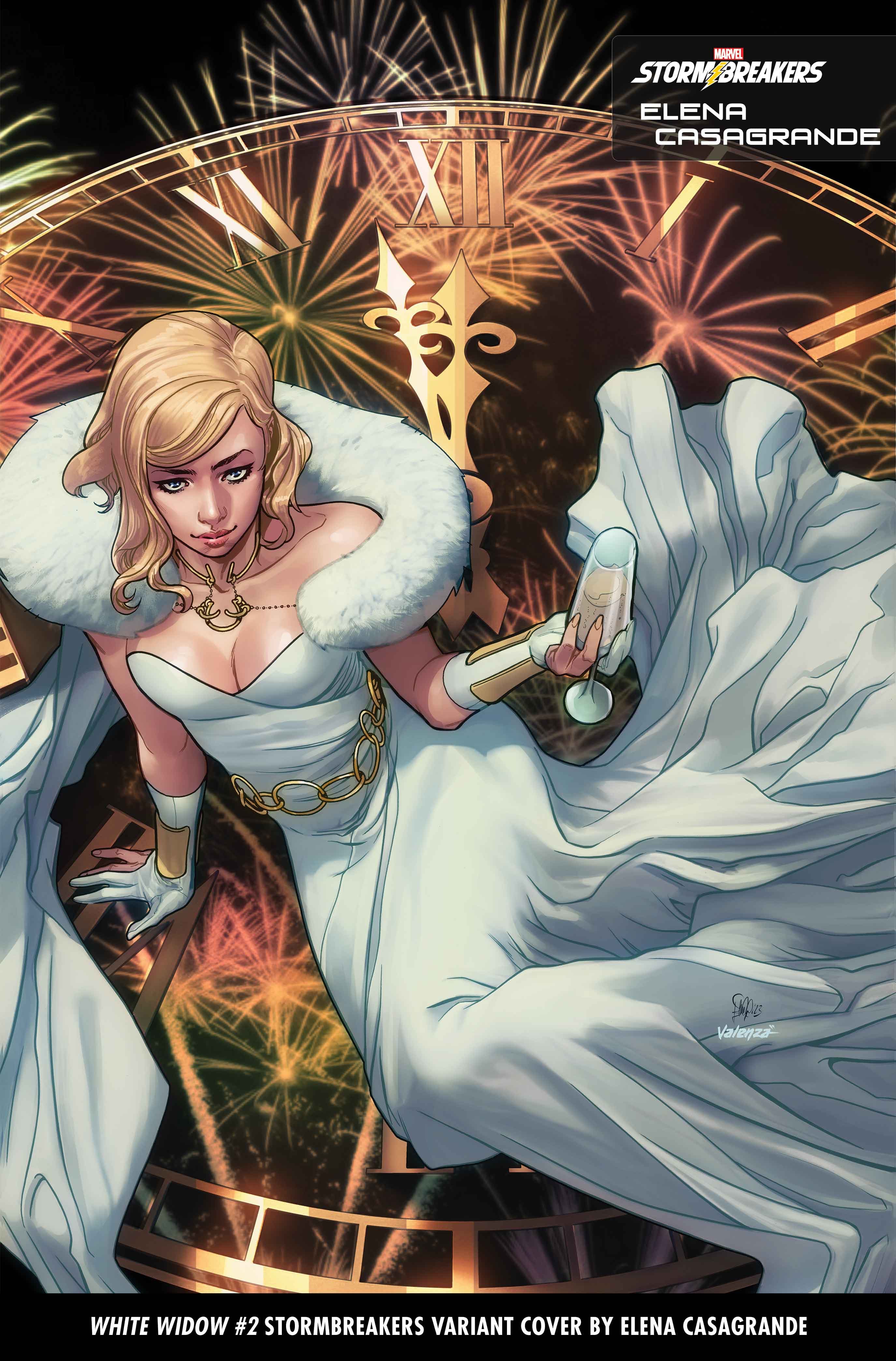 WHITE WIDOW #2 Stormbreakers Variant Cover by Elena Casagrande