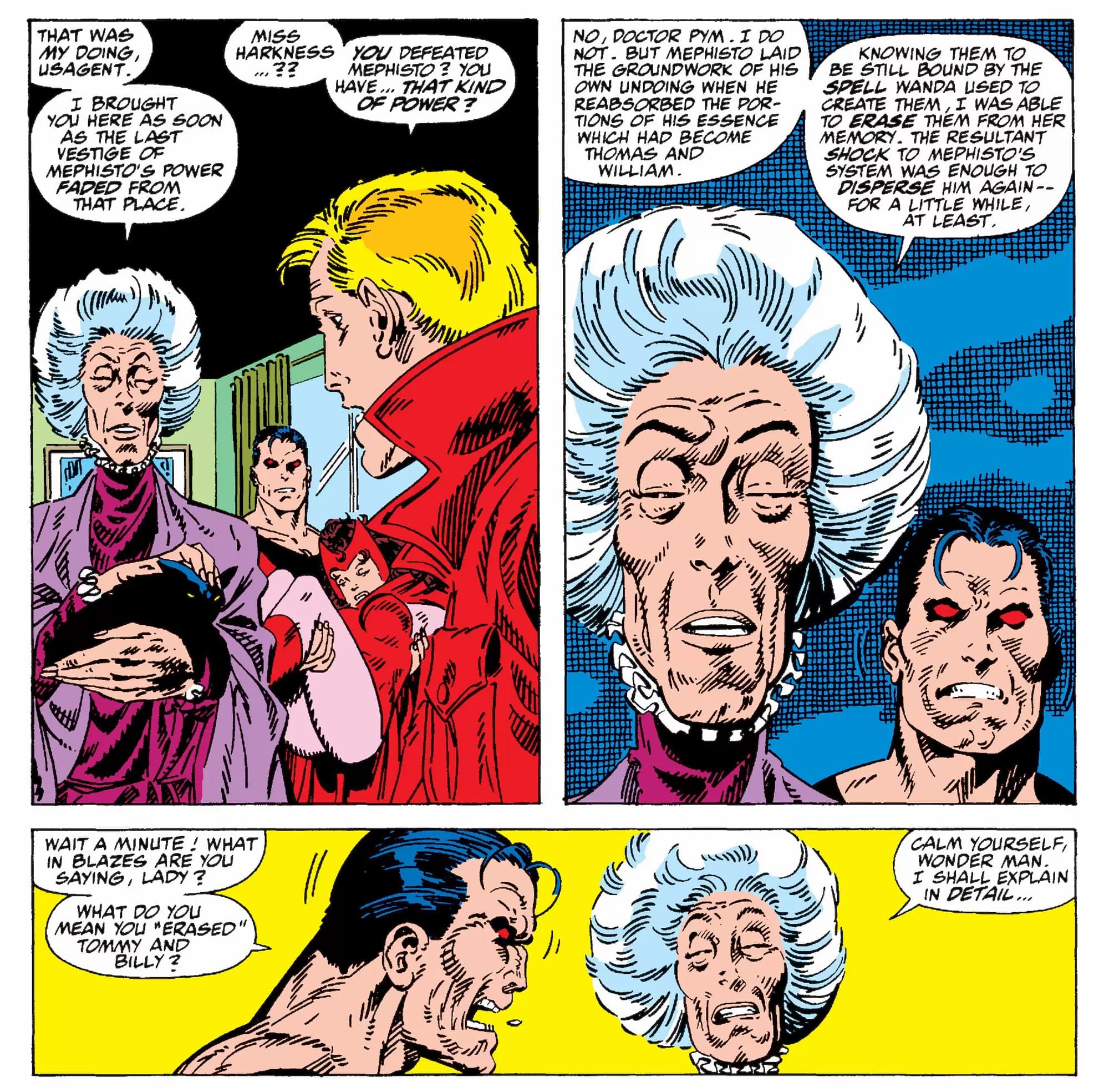 WEST COAST AVENGERS (1985) #52 artwork by John Byrne, Mike Machlan, and Bob Sharen