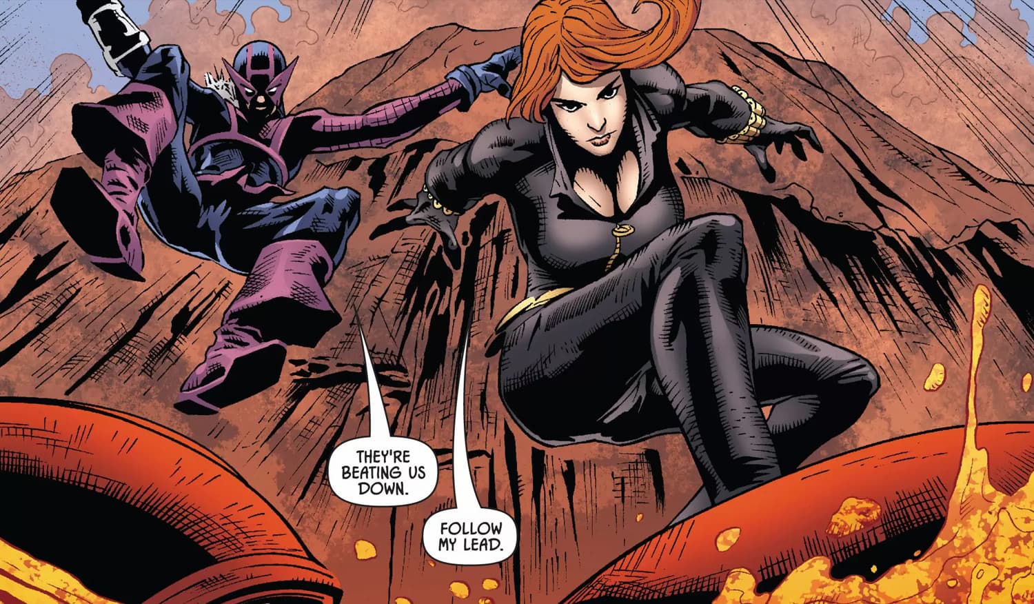 WIDOW MAKER (2010) #4 artwork by Manuel Garcia, Lorenzo Ruggiero, and Sotocolor