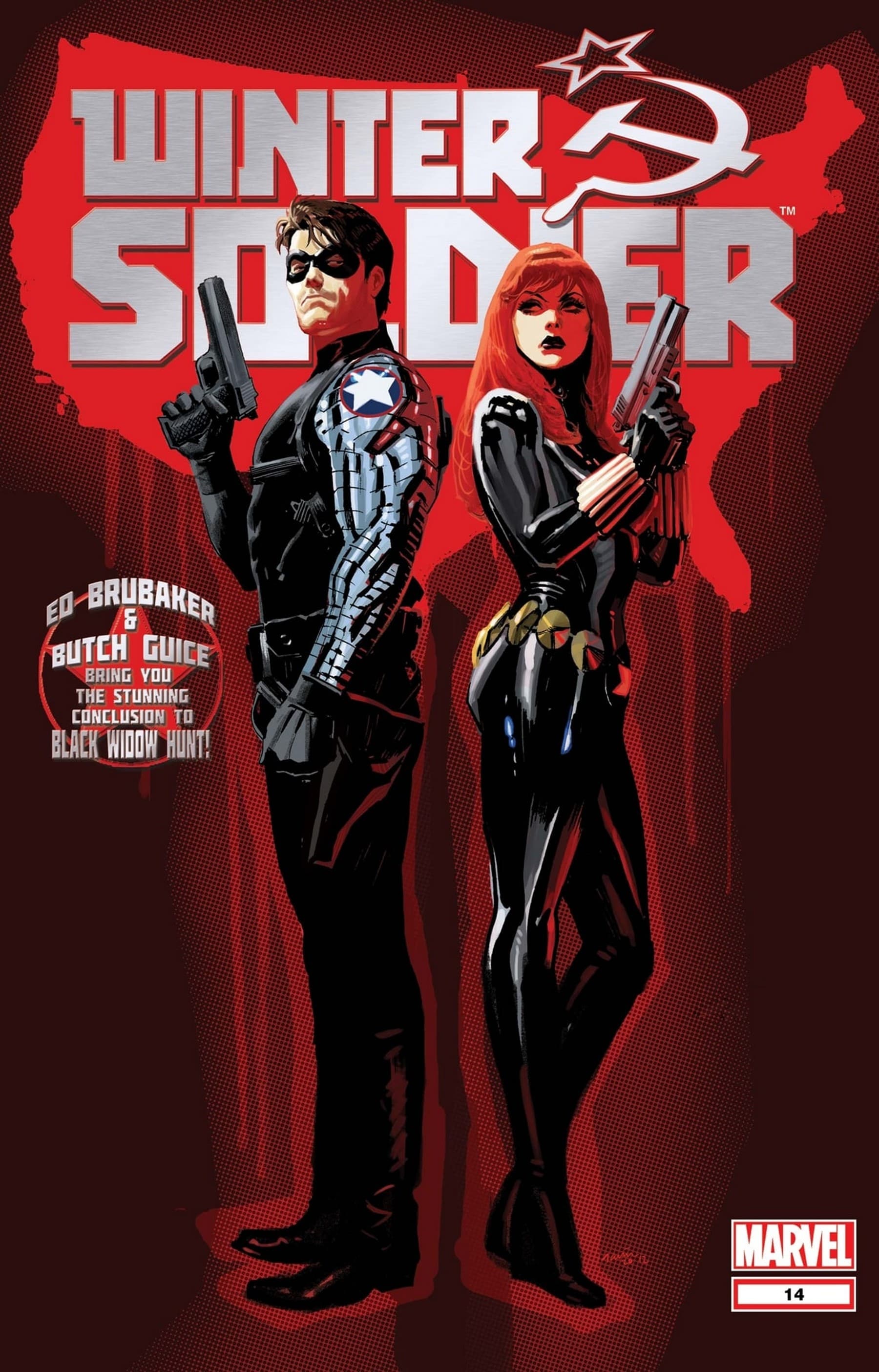 WINTER SOLDIER (2012) #14 cover by Daniel Acuña