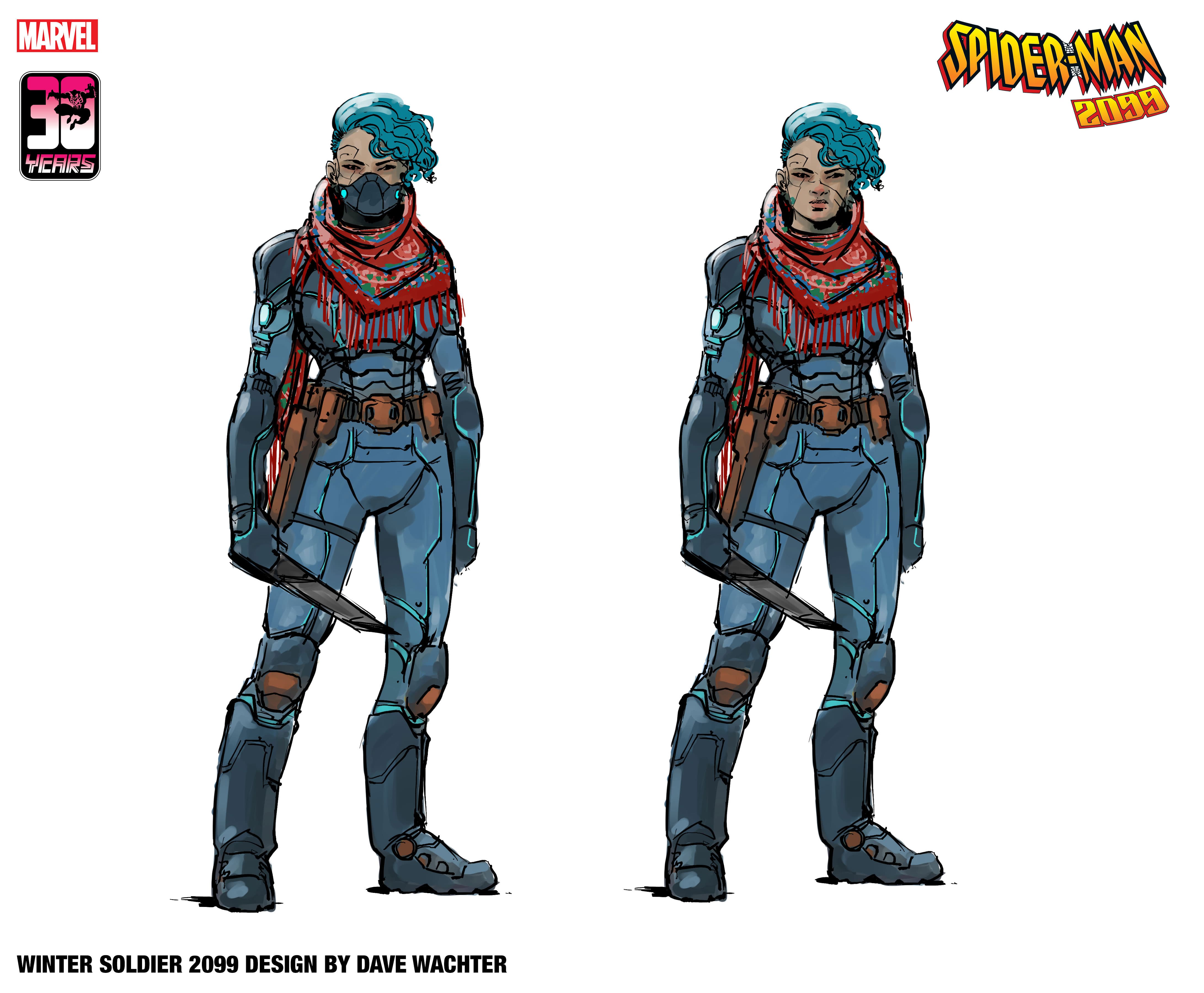 Winter Soldier 2099 Design