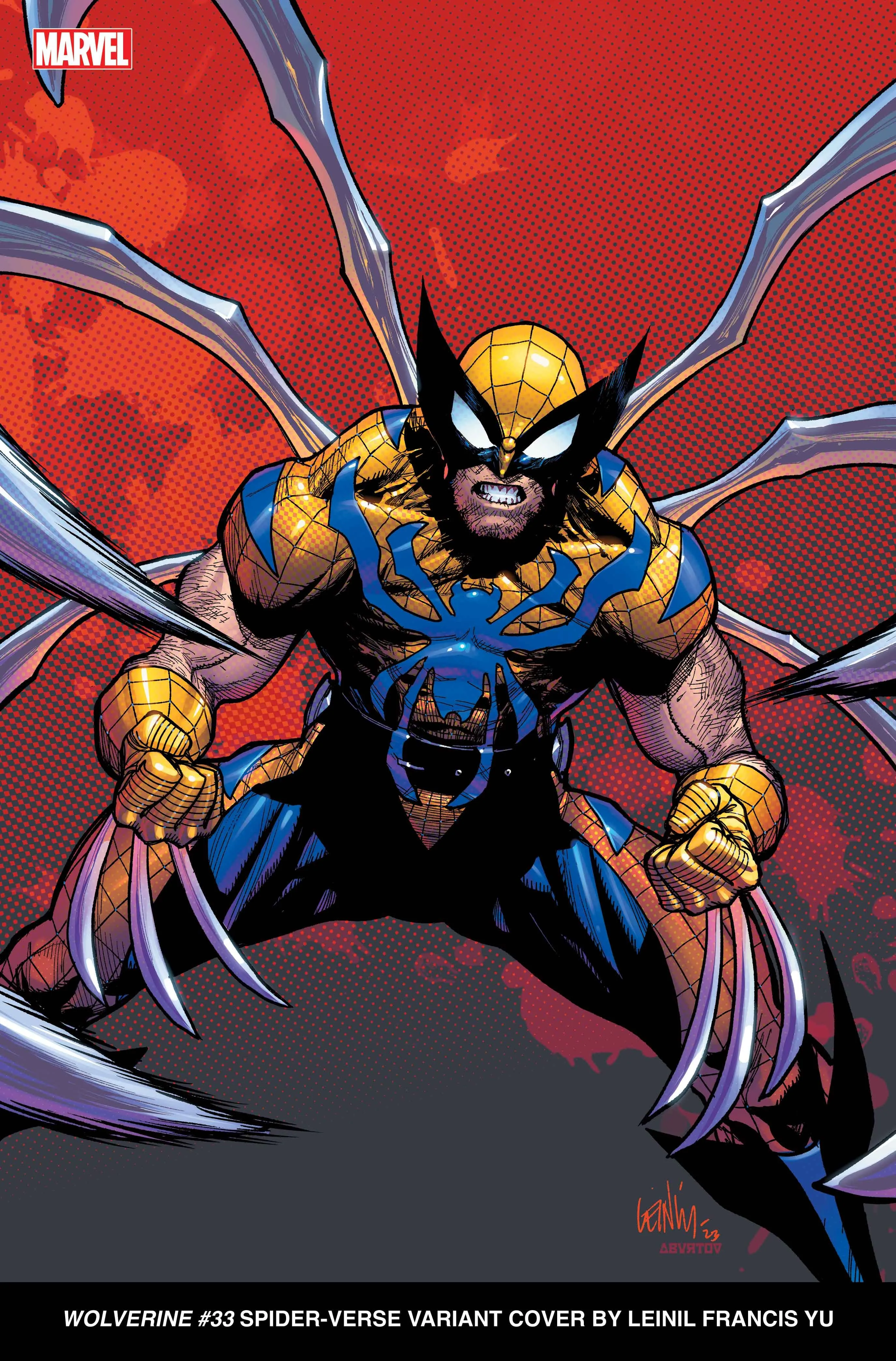 WOLVERINE #33 Spider-Verse Variant Cover by Leinil Francis Yu