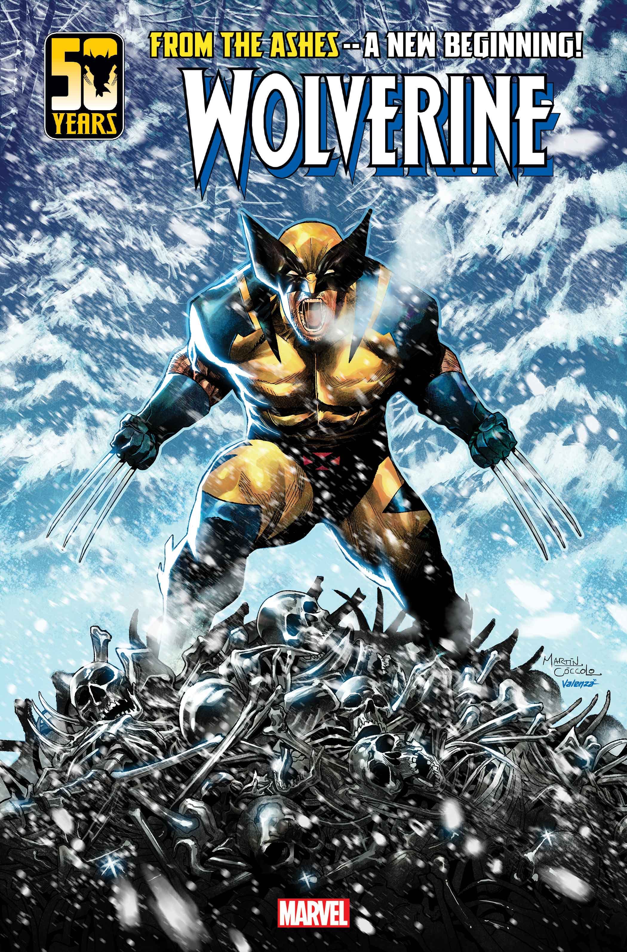 WOLVERINE (2024) #1 cover by Martín Cóccolo