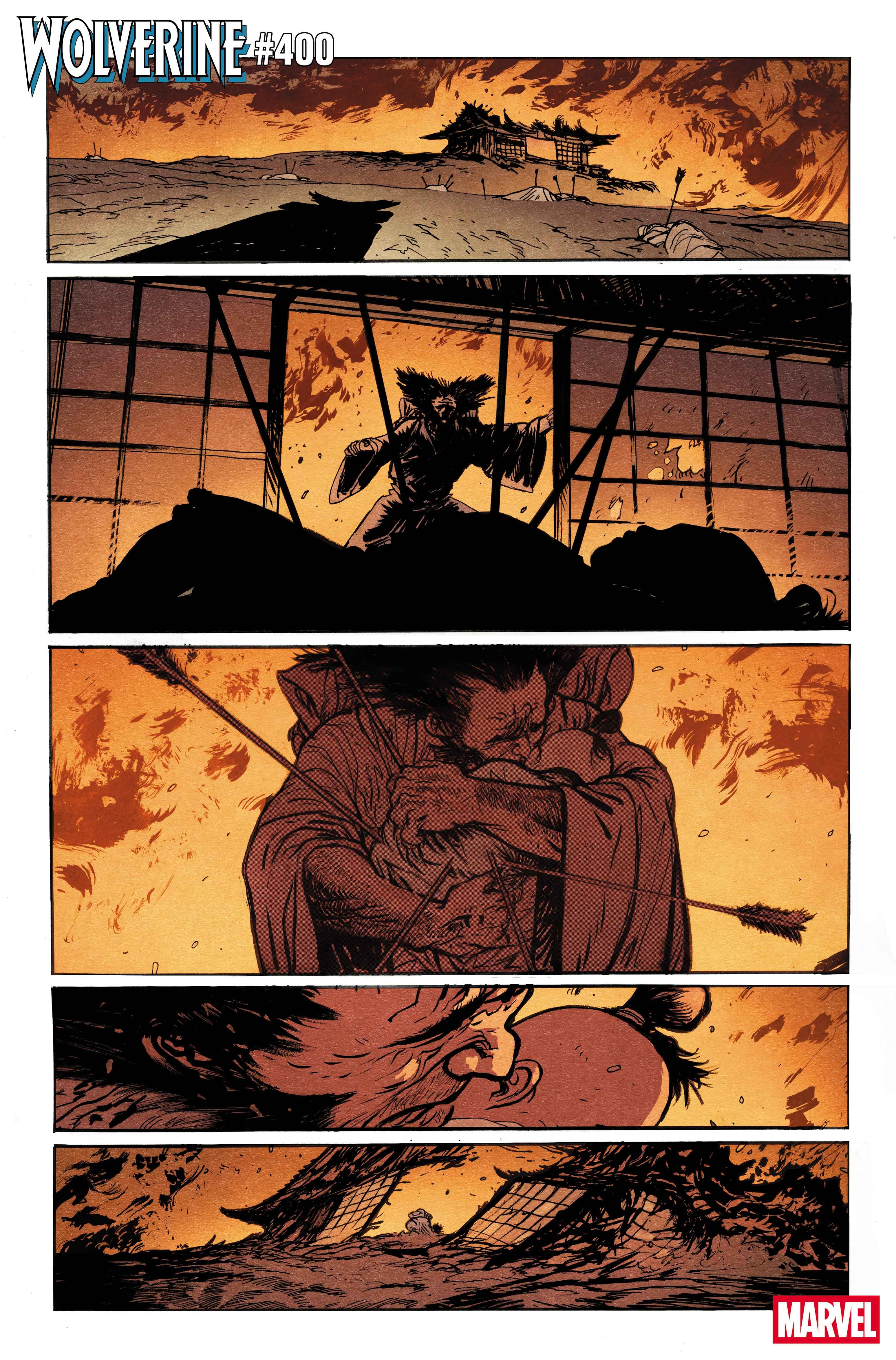 WOLVERINE #400 Backup Story by DANIEL WARREN JOHNSON