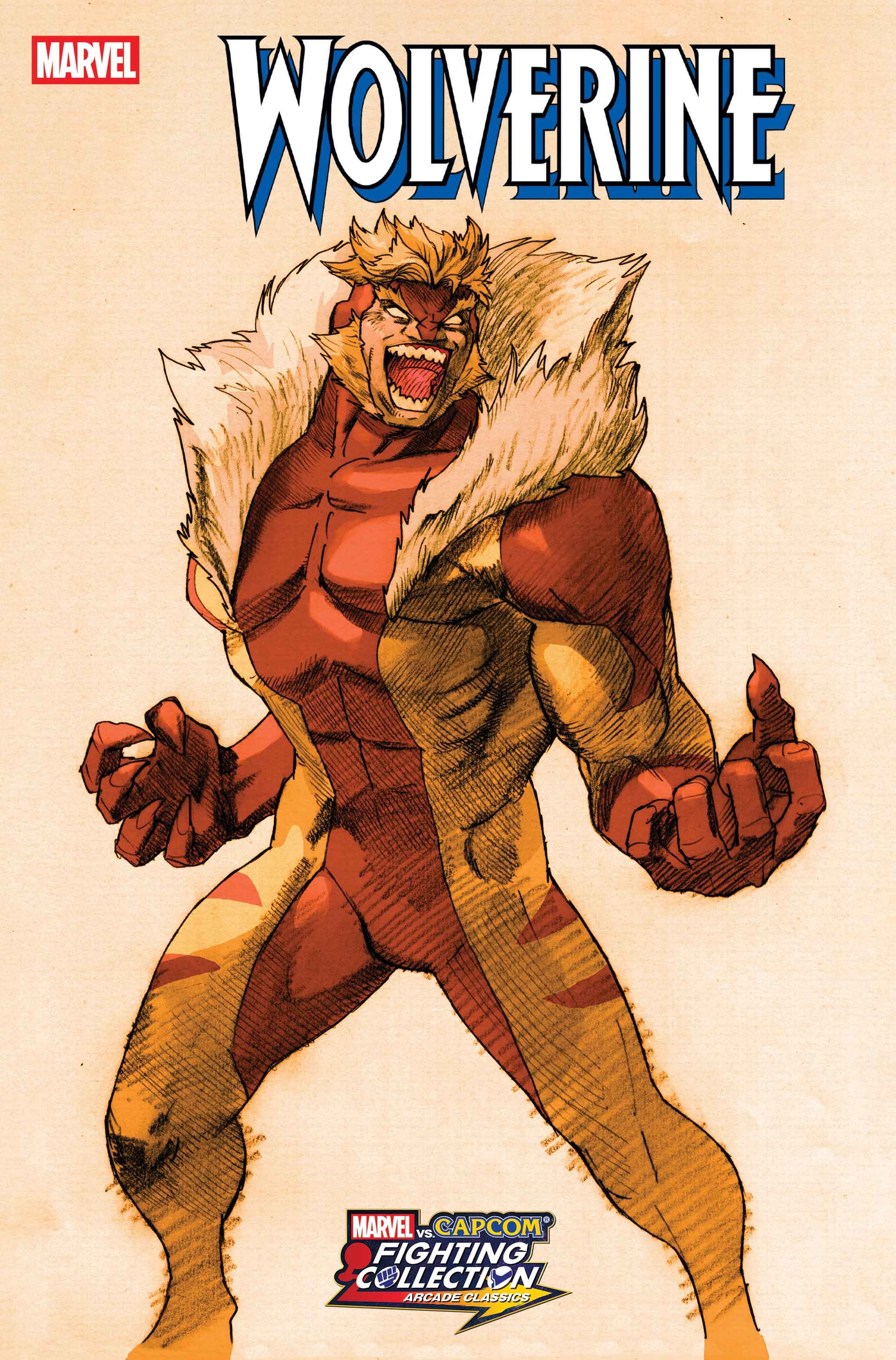 WOLVERINE #8 MARVEL vs. CAPCOM Variant Cover by BENGUS