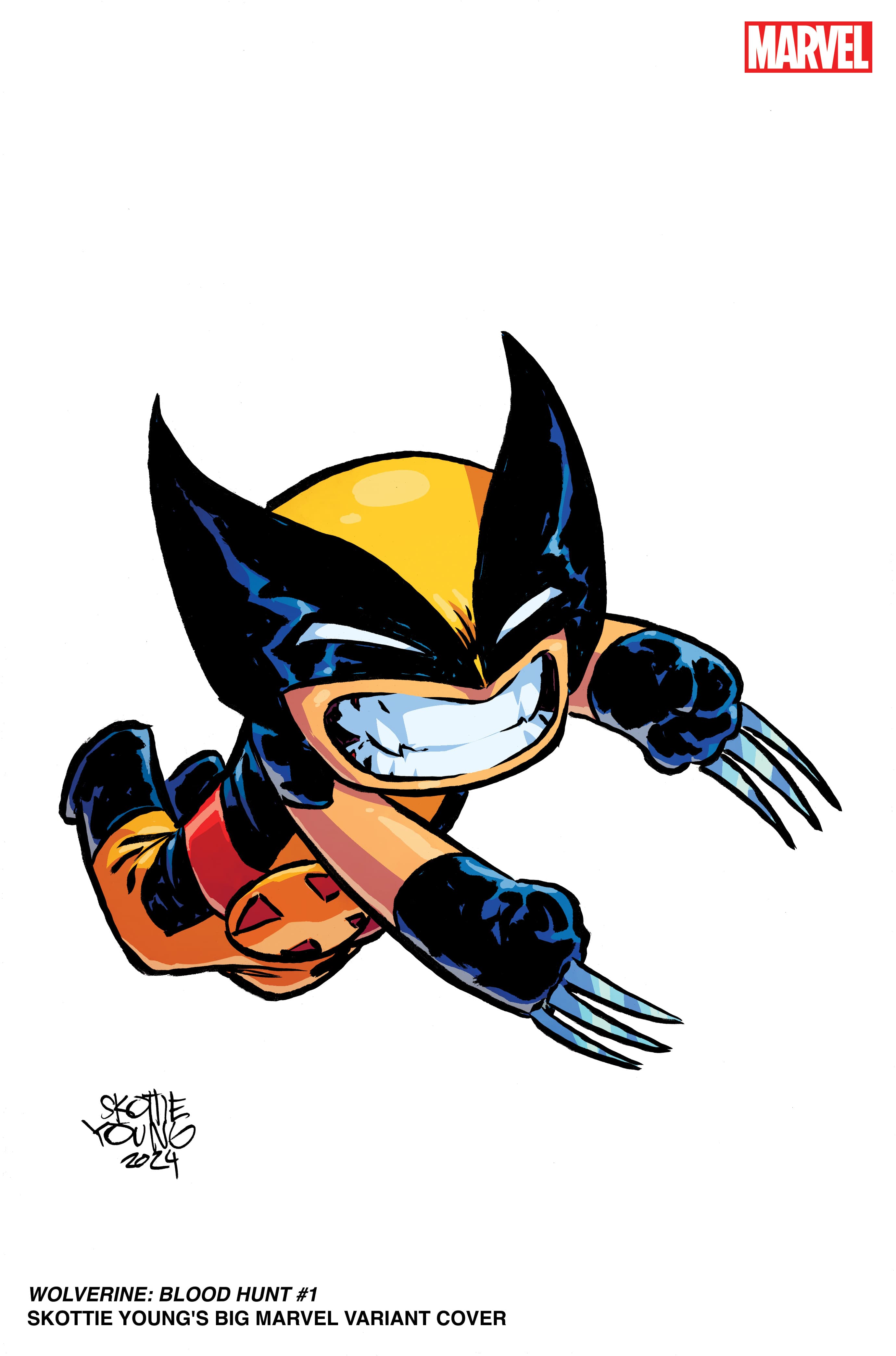 WOLVERINE: BLOOD HUNT #1 Skottie Young's Big Marvel Variant Cover
