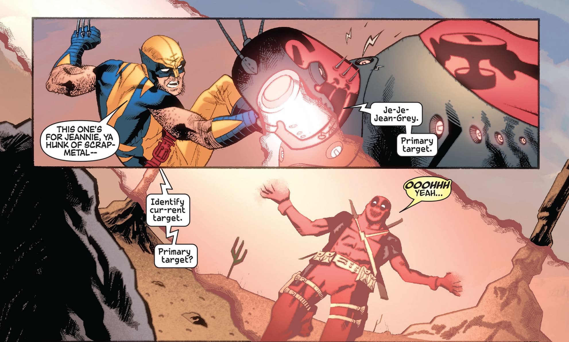 WOLVERINE/DEADPOOL: THE DECOY (2010) #1 artwork by Shawn Crystal and John Rauch