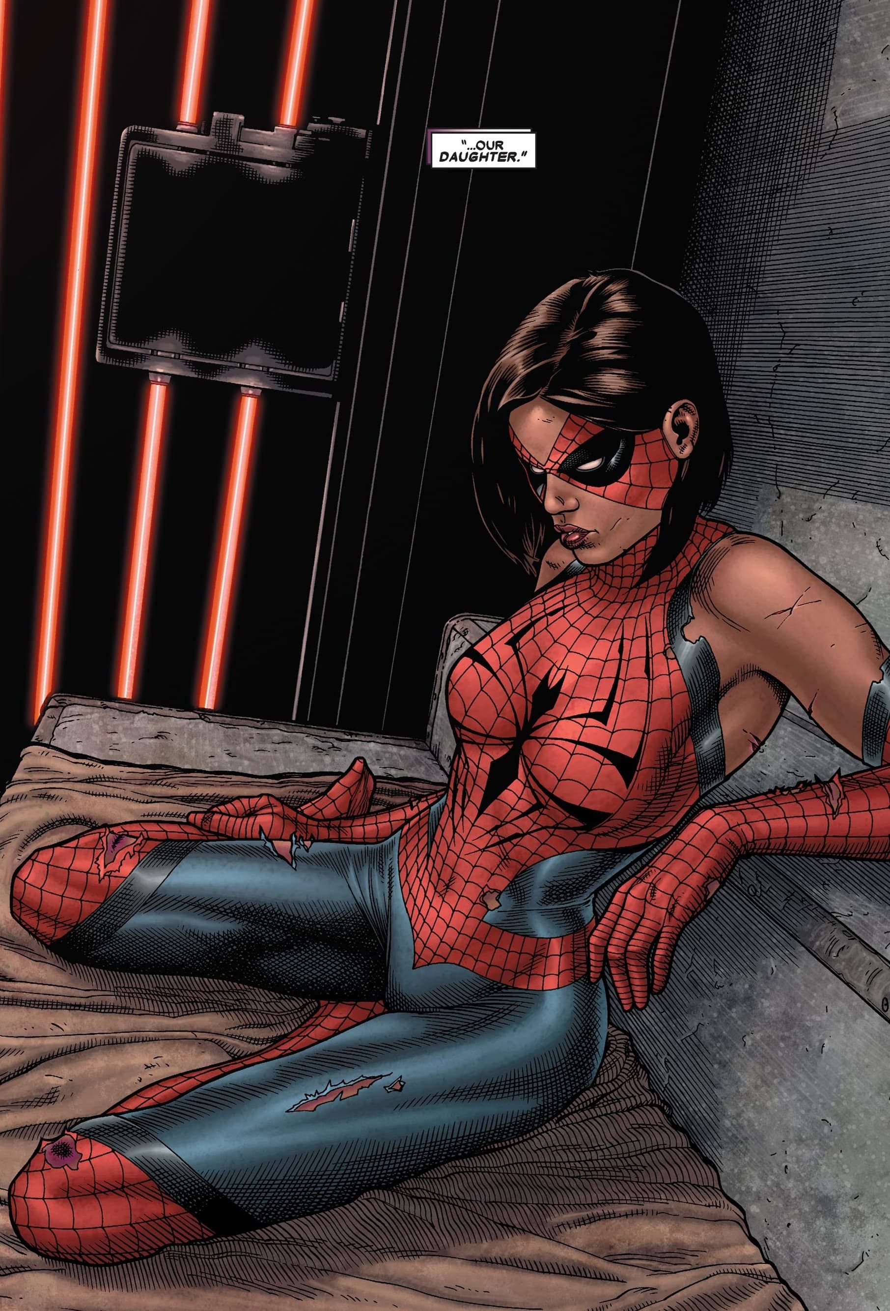 WOLVERINE (2003) #67: Ashley Barton, the granddaughter of Peter Parker on Earth-807128