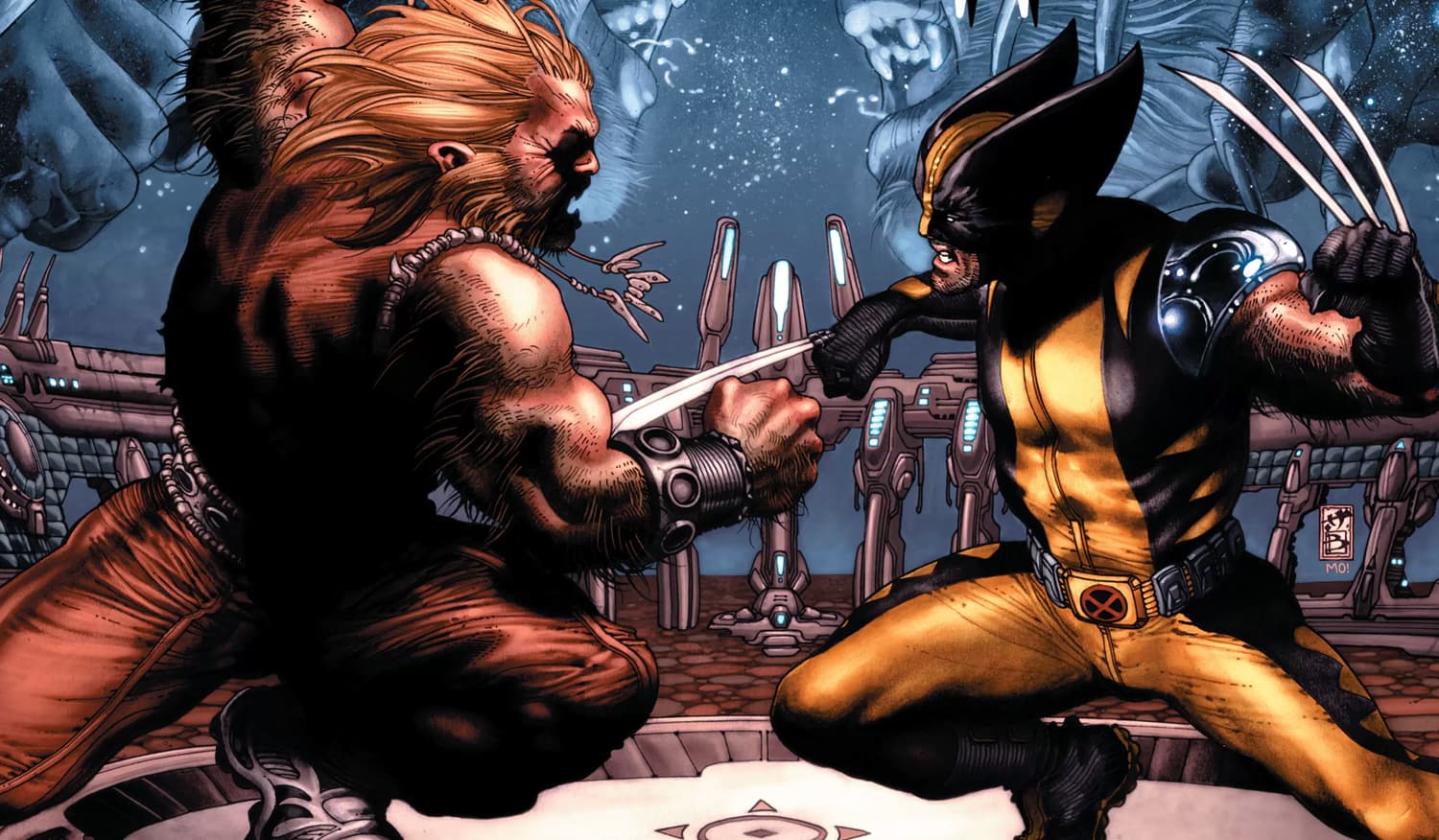 WOLVERINE (2003) #50 cover by Simone Bianchi and Morry Hollowell