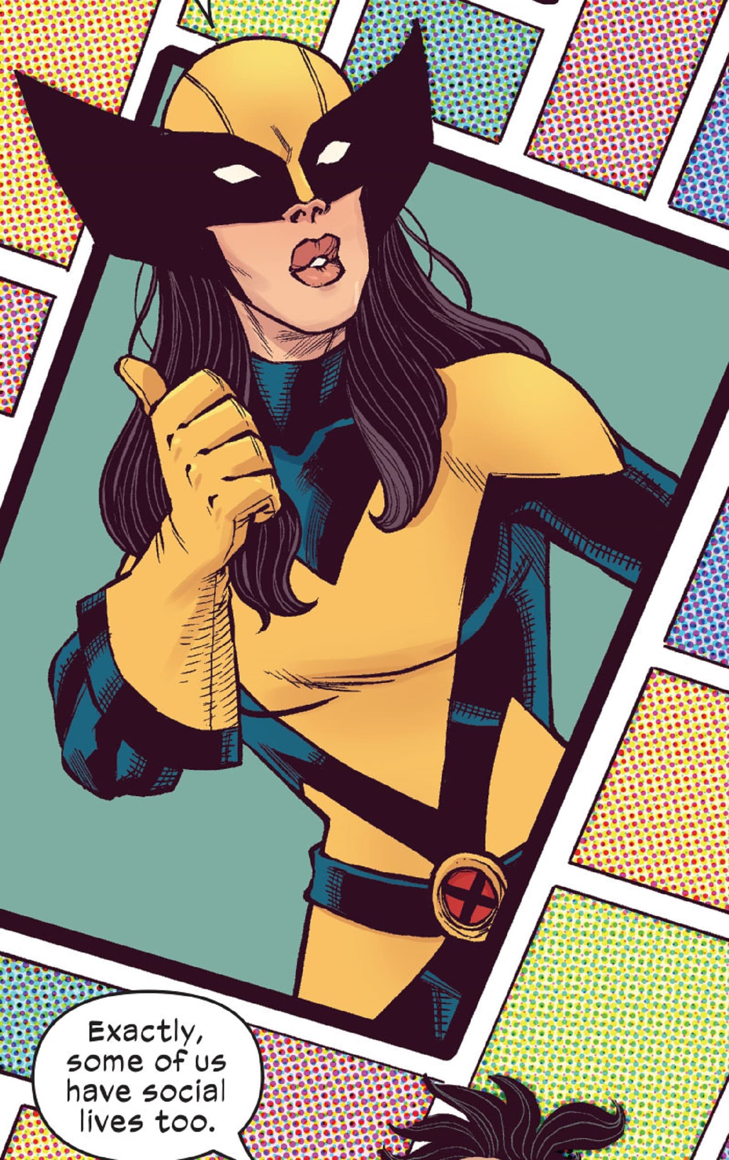 Preview panels from MARVEL’S VOICES: THE FAMILY SNIKT INFINITY COMIC #27.