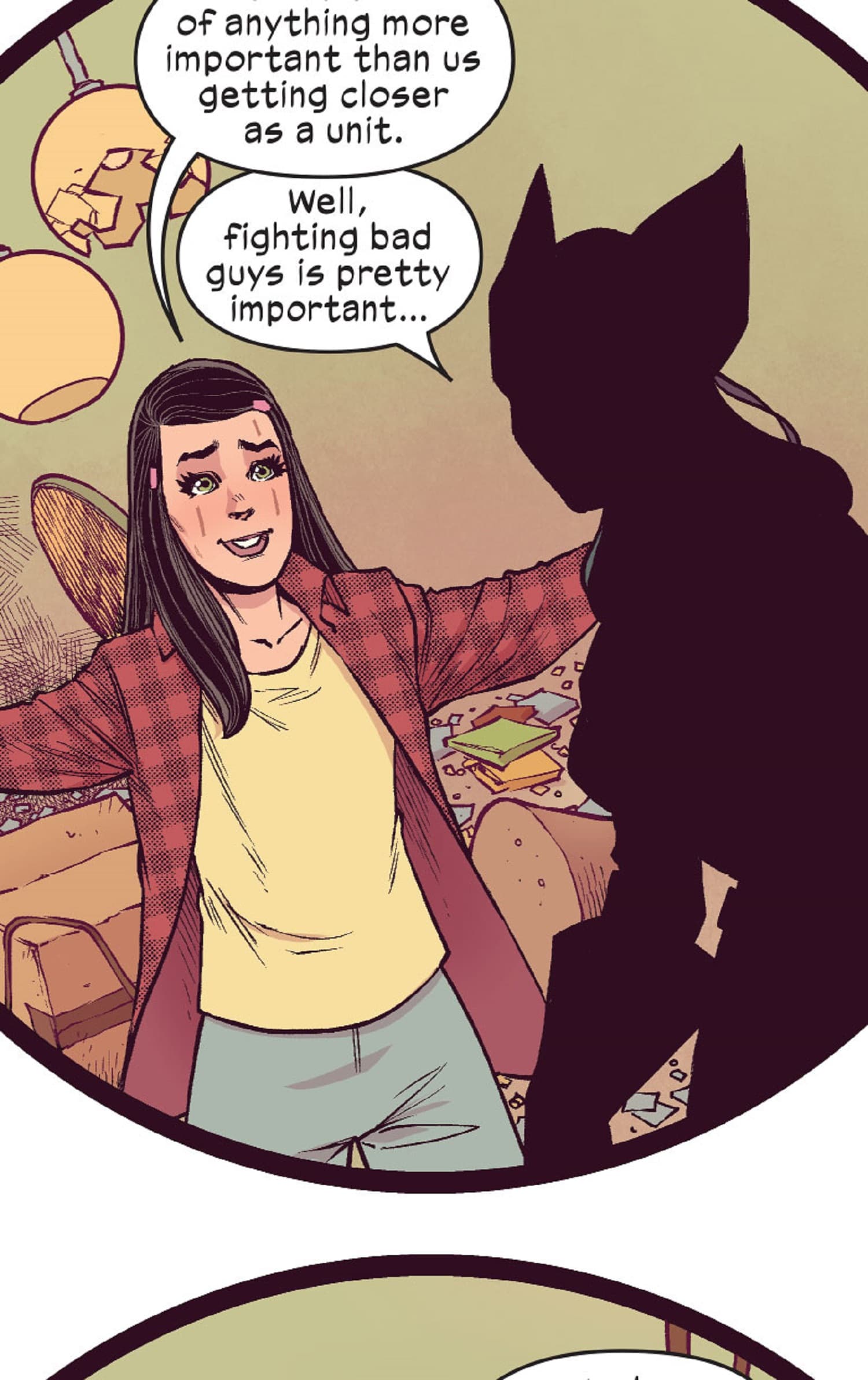 Preview panels from MARVEL’S VOICES: THE FAMILY SNIKT INFINITY COMIC #27.