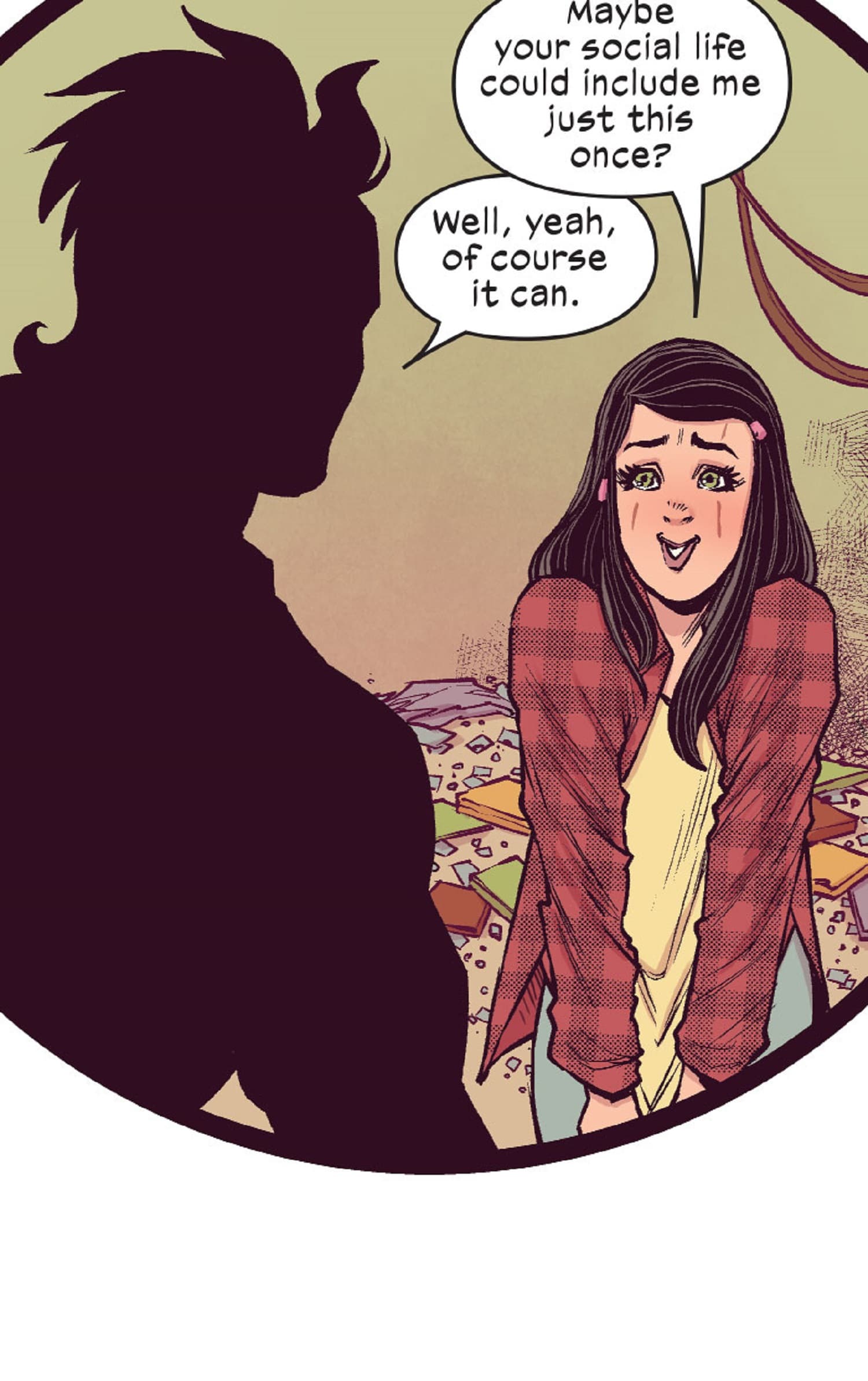 Preview panels from MARVEL’S VOICES: THE FAMILY SNIKT INFINITY COMIC #27.