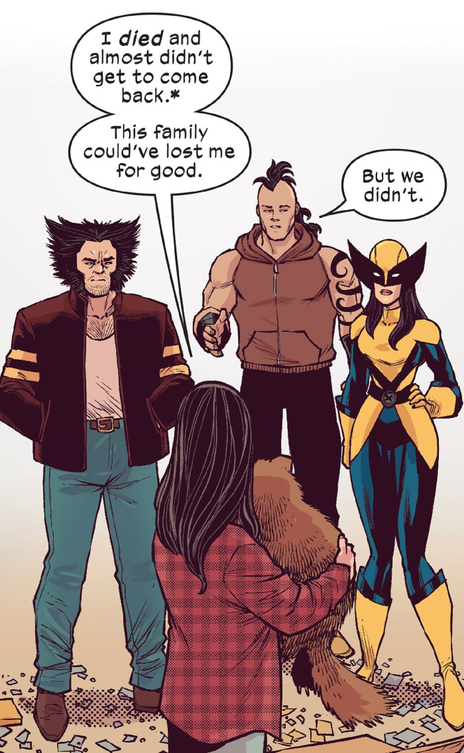 Preview panels from MARVEL’S VOICES: THE FAMILY SNIKT INFINITY COMIC #27.