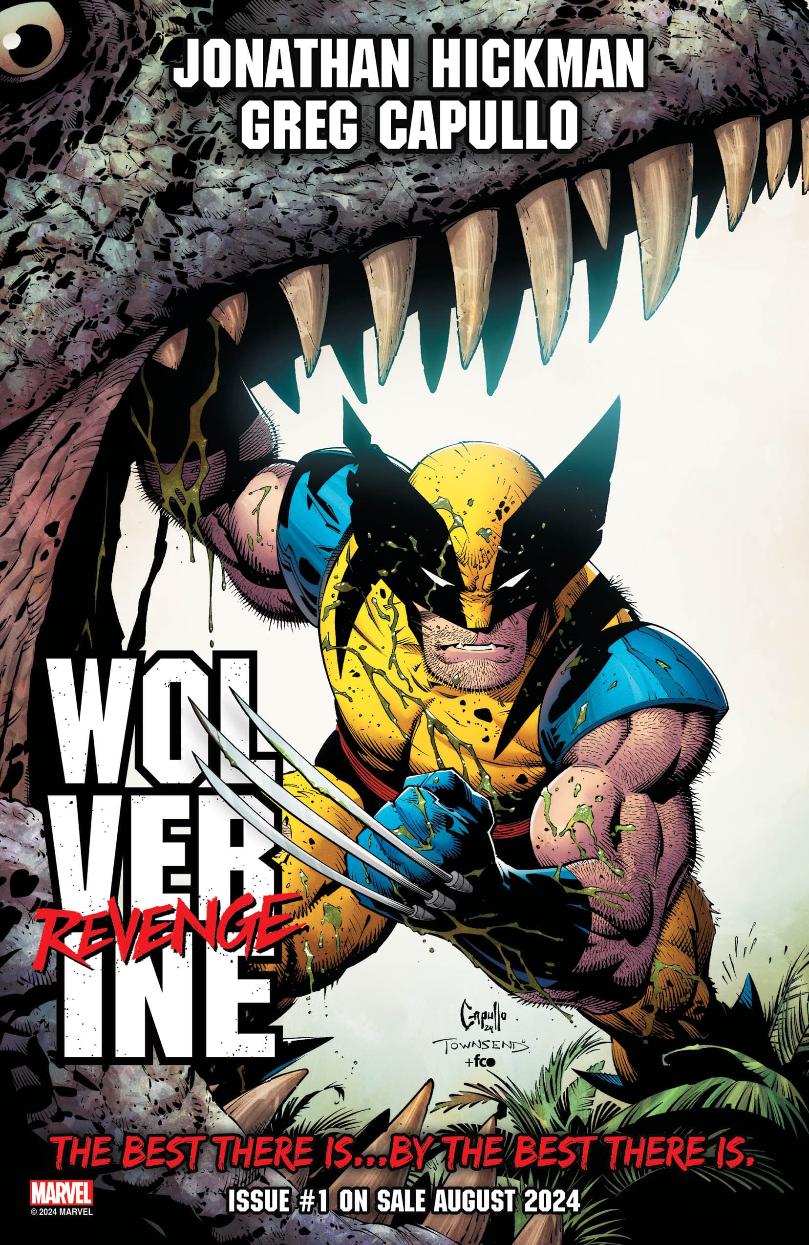 WOLVERINE: REVENGE #1 cover by Greg Capullo