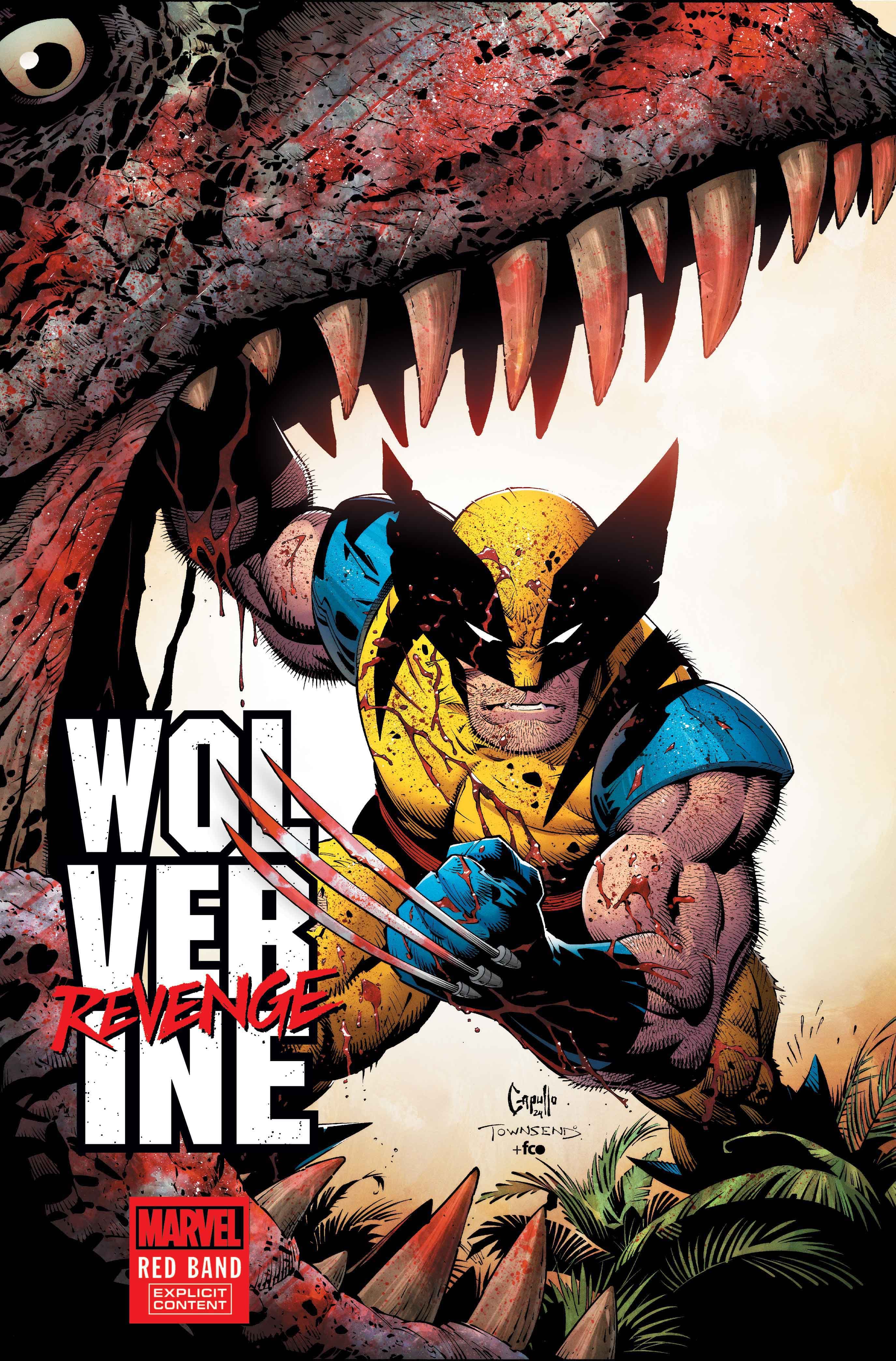 WOLVERINE: REVENGE #1 – RED BAND EDITION #1 cover by Greg Capullo