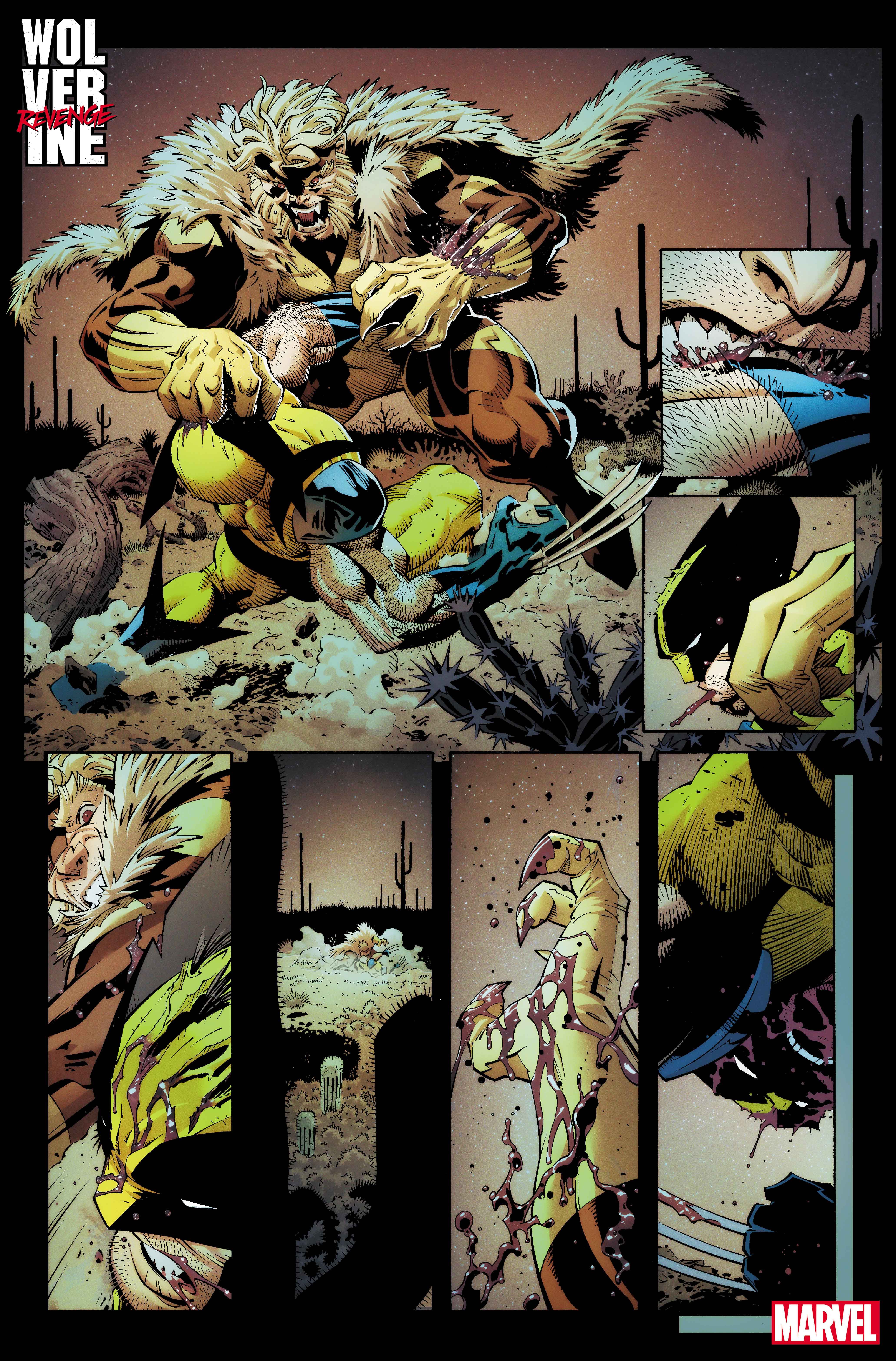 WOLVERINE: REVENGE #2 artwork by Greg Capullo