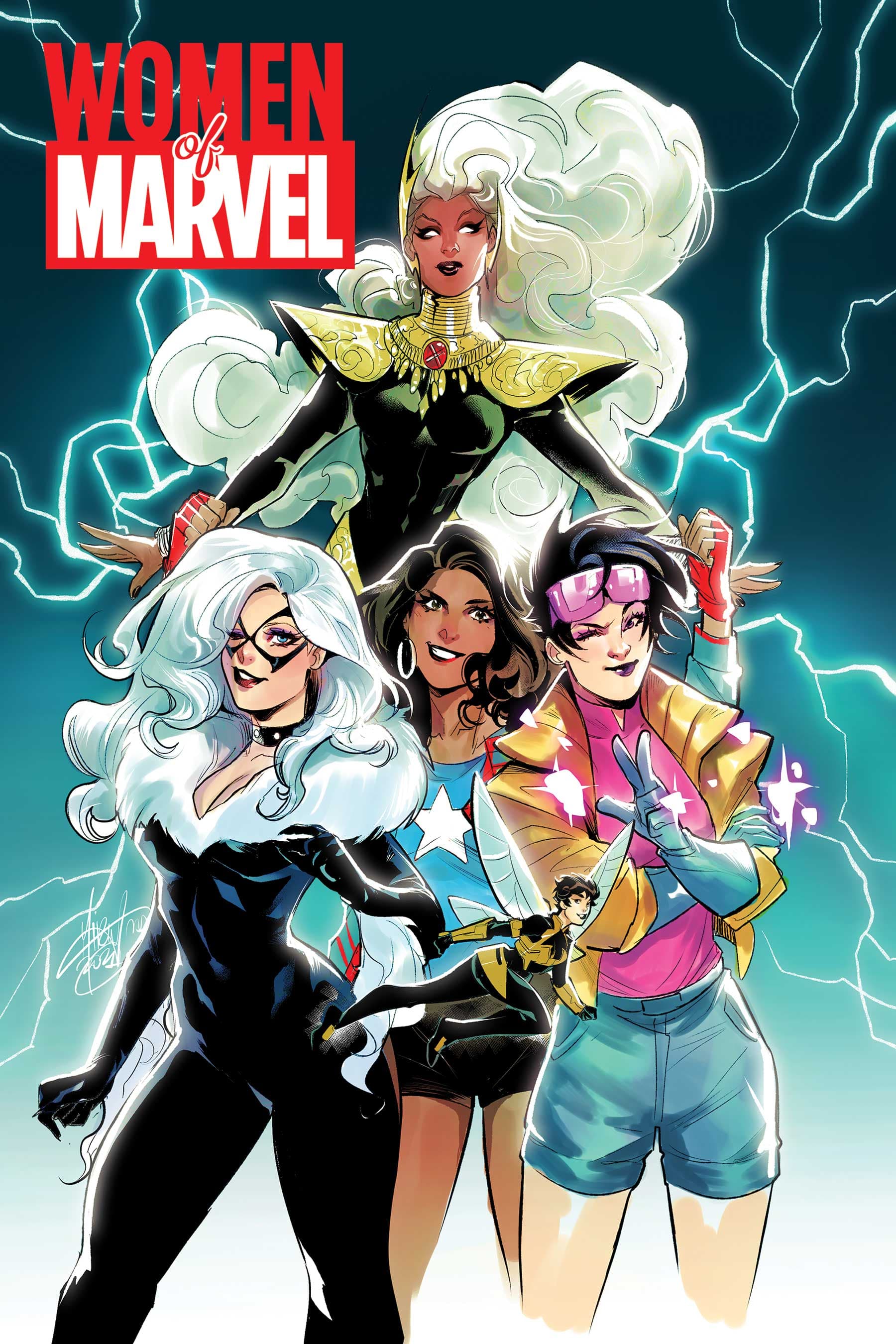 WOMEN OF MARVEL #1 Cover by MIRKA ANDOLFO