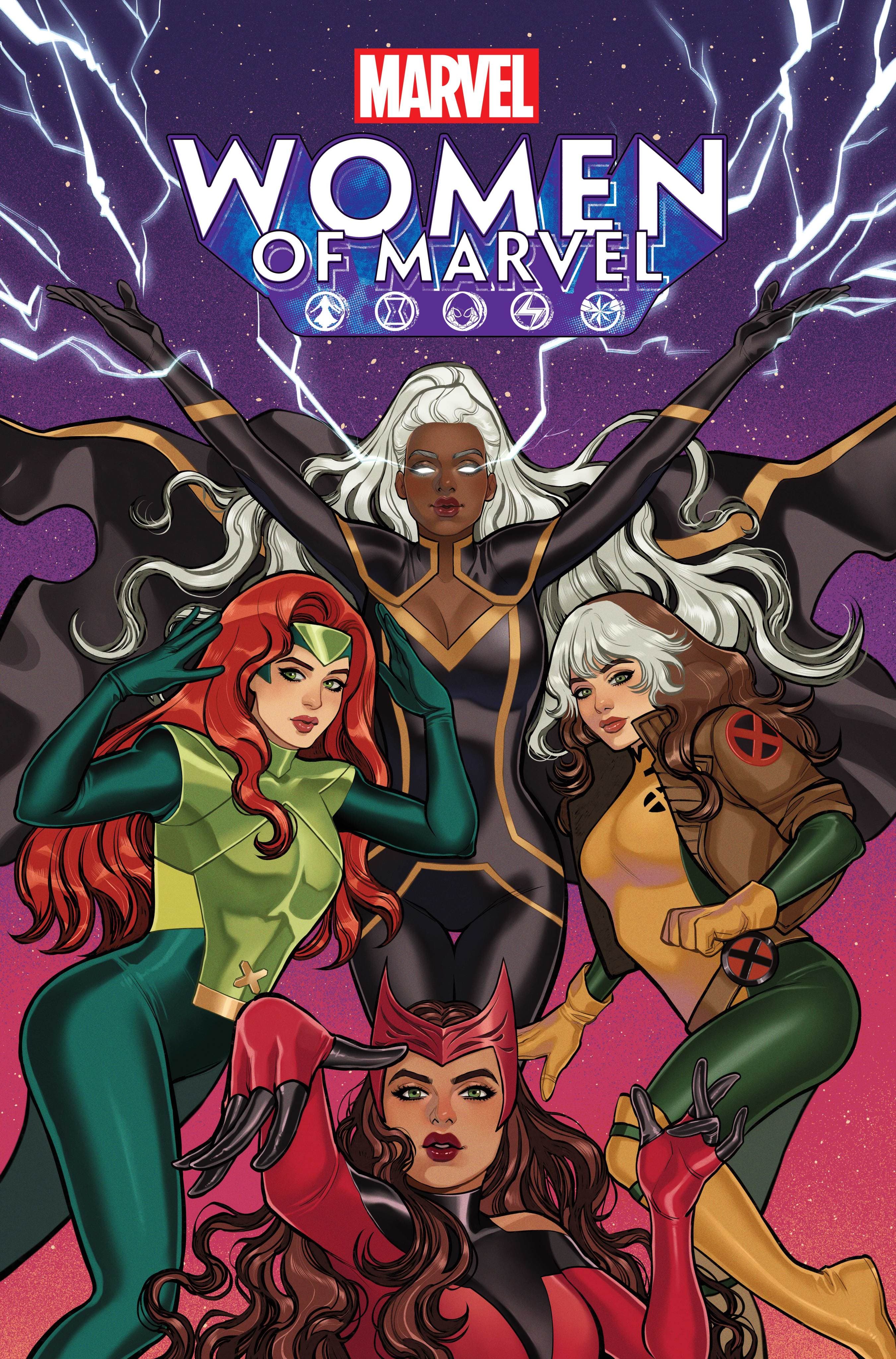 WOMEN OF MARVEL #1 Variant Cover by Romina Jones