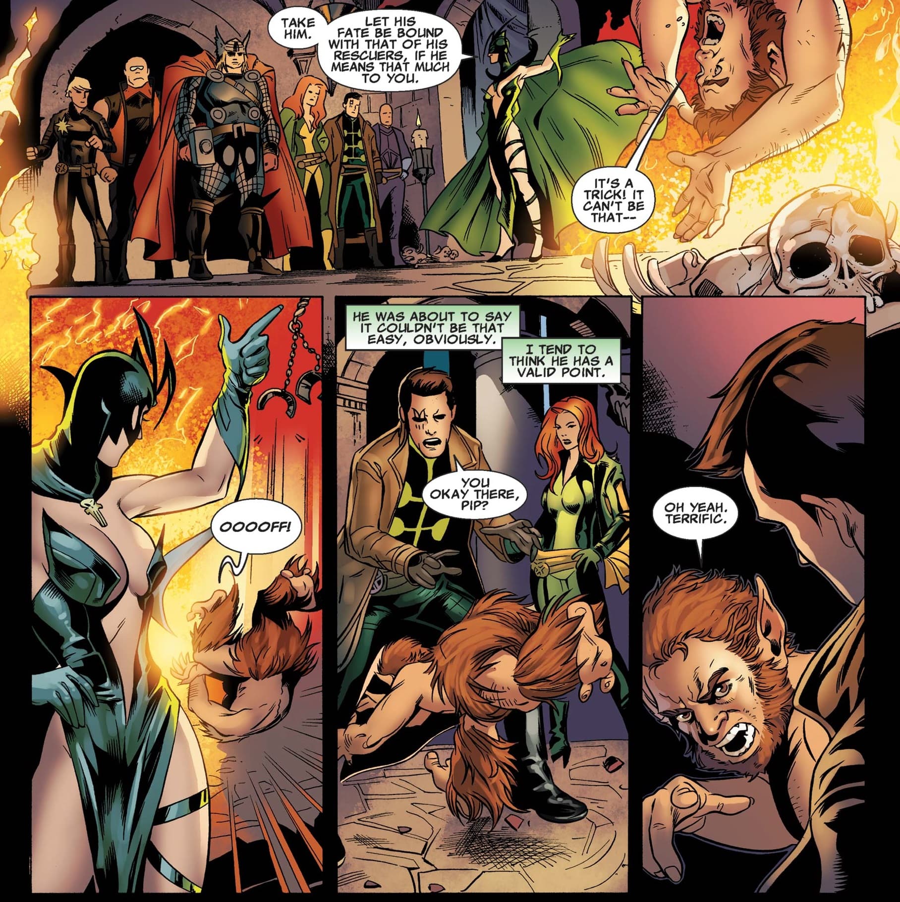 A prisoner of Hela in X-FACTOR (2005) #212.