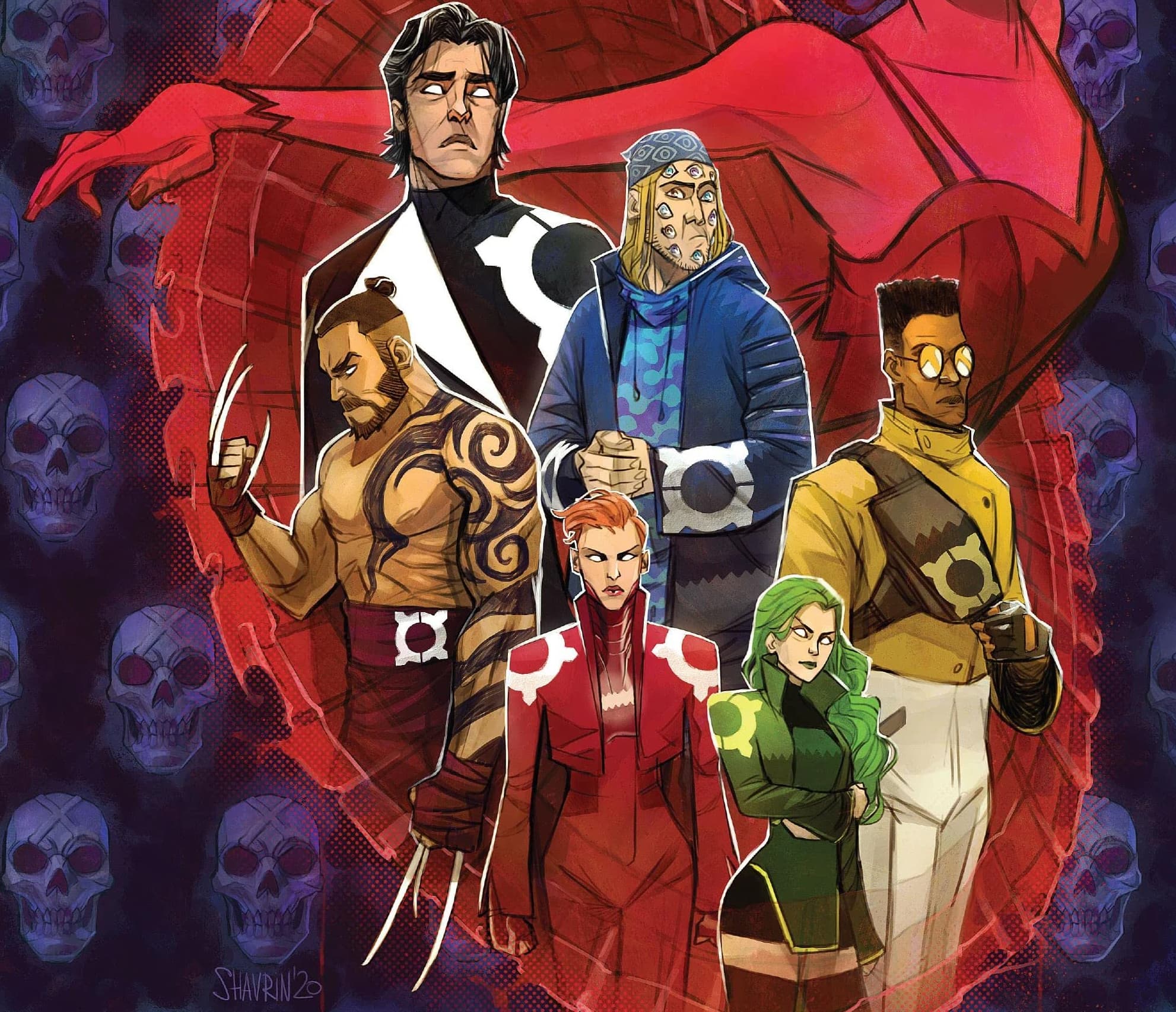 X-FACTOR (2020) #2 cover by Ivan Shavrin