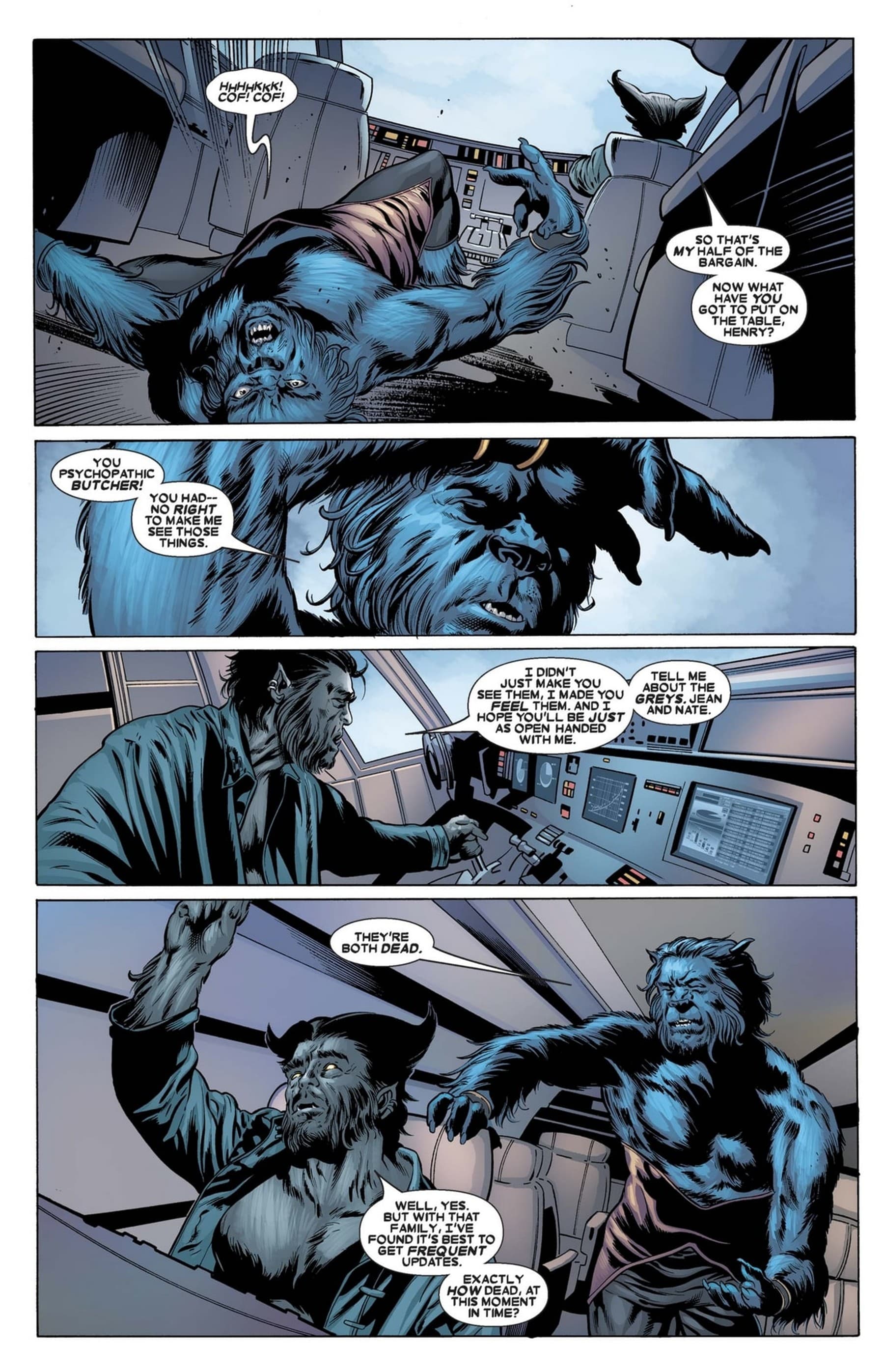 X-FORCE (2005) #22 page by Peter David and Pablo Raimondi