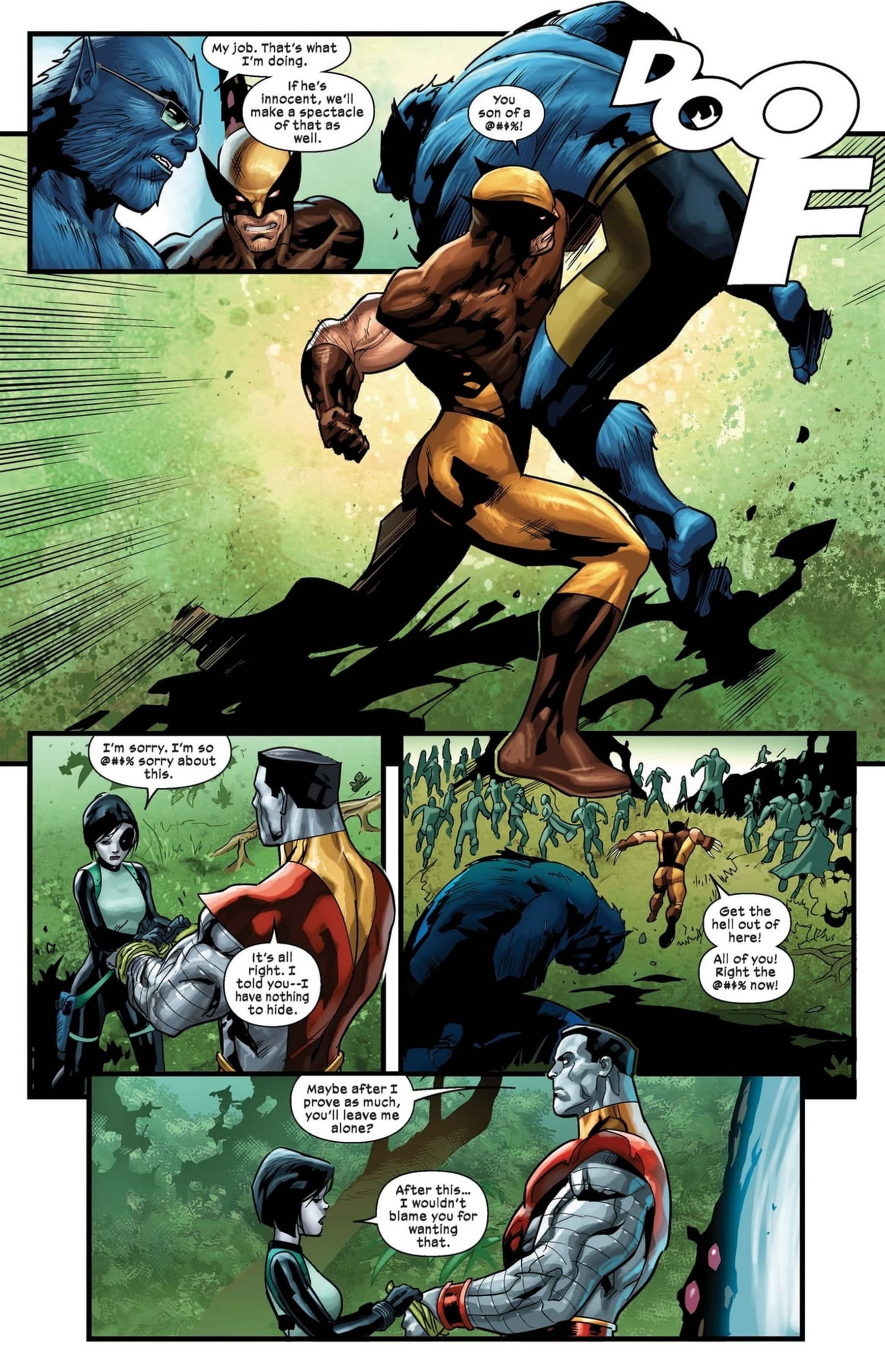 X-FORCE (2019) #12 page by Benjamin Percy and Jan Bazaldua