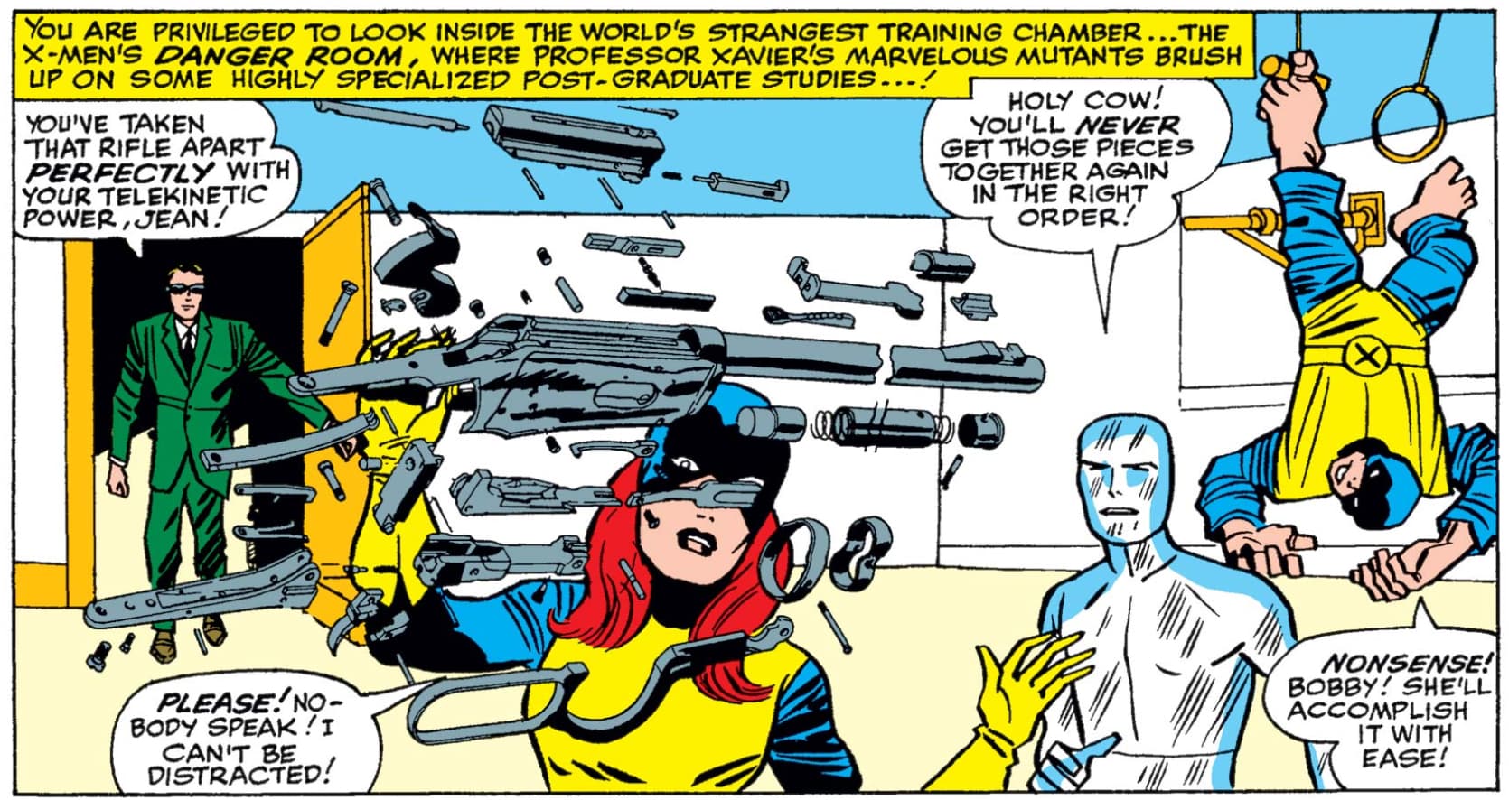 X-Men in the Danger Room