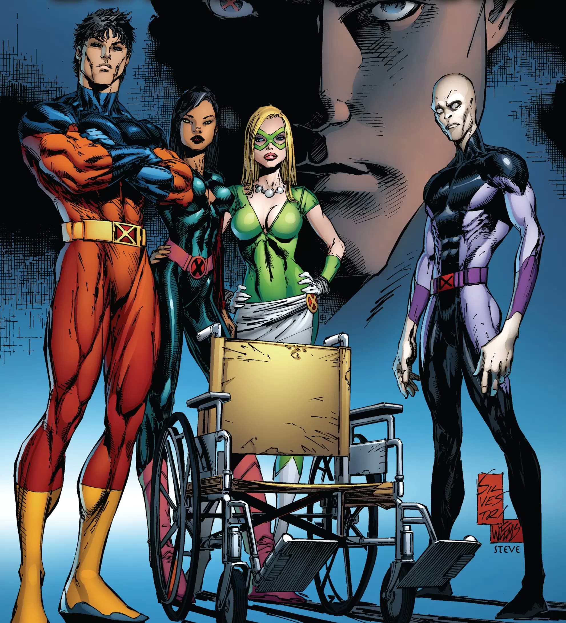 X-MEN: DEADLY GENESIS (2005) #4 cover by Marc Silvestri, Joe Weems, and Steve Firchow