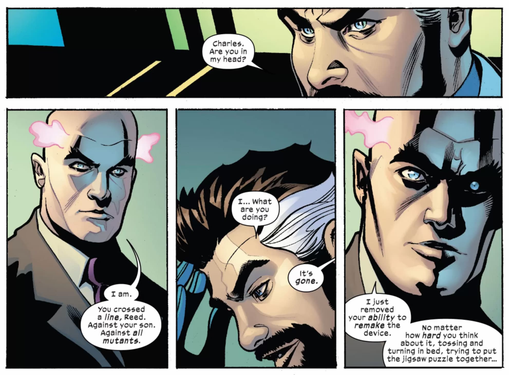 X-MEN/FANTASTIC FOUR (2020) #4 artwork by Terry Dodson, Rachel Dodson, Ransom Getty, and Laura Martin