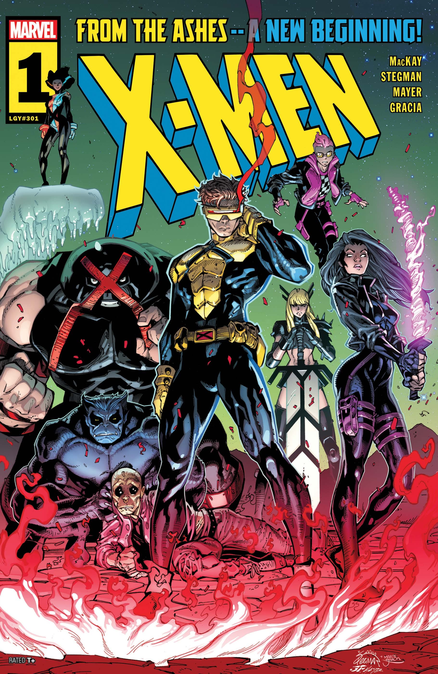 X-MEN (2024) #1 cover by Ryan Stegman