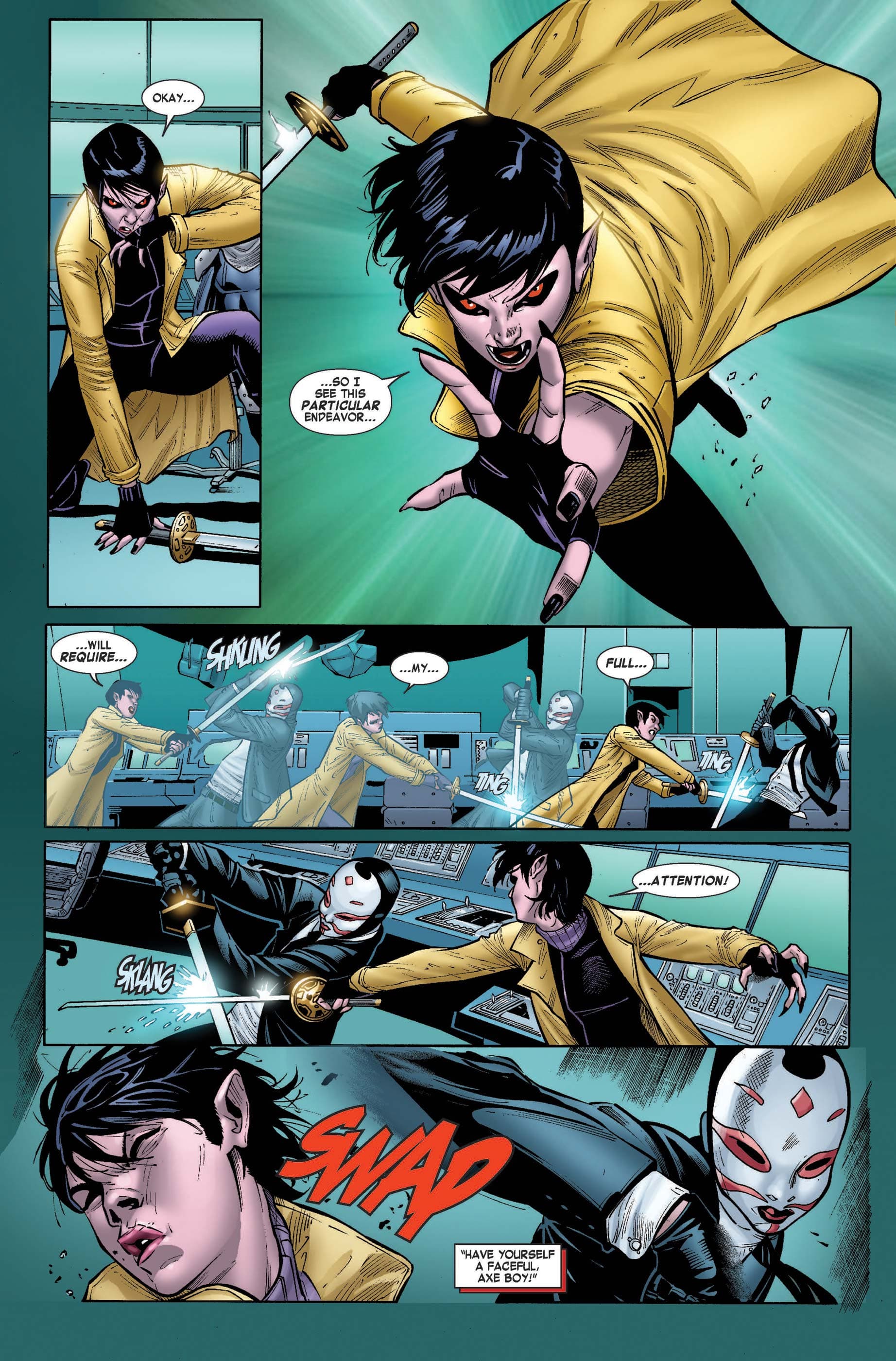 X-MEN (2010) #27 artwork by Jorge Molina