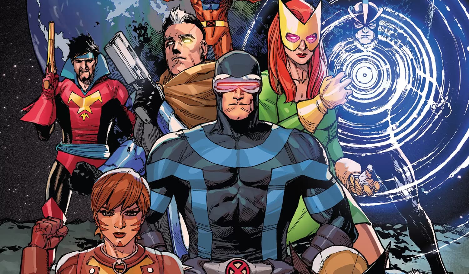 X-MEN (2019) #1 cover by Leinil Francis Yu and Sunny Gho