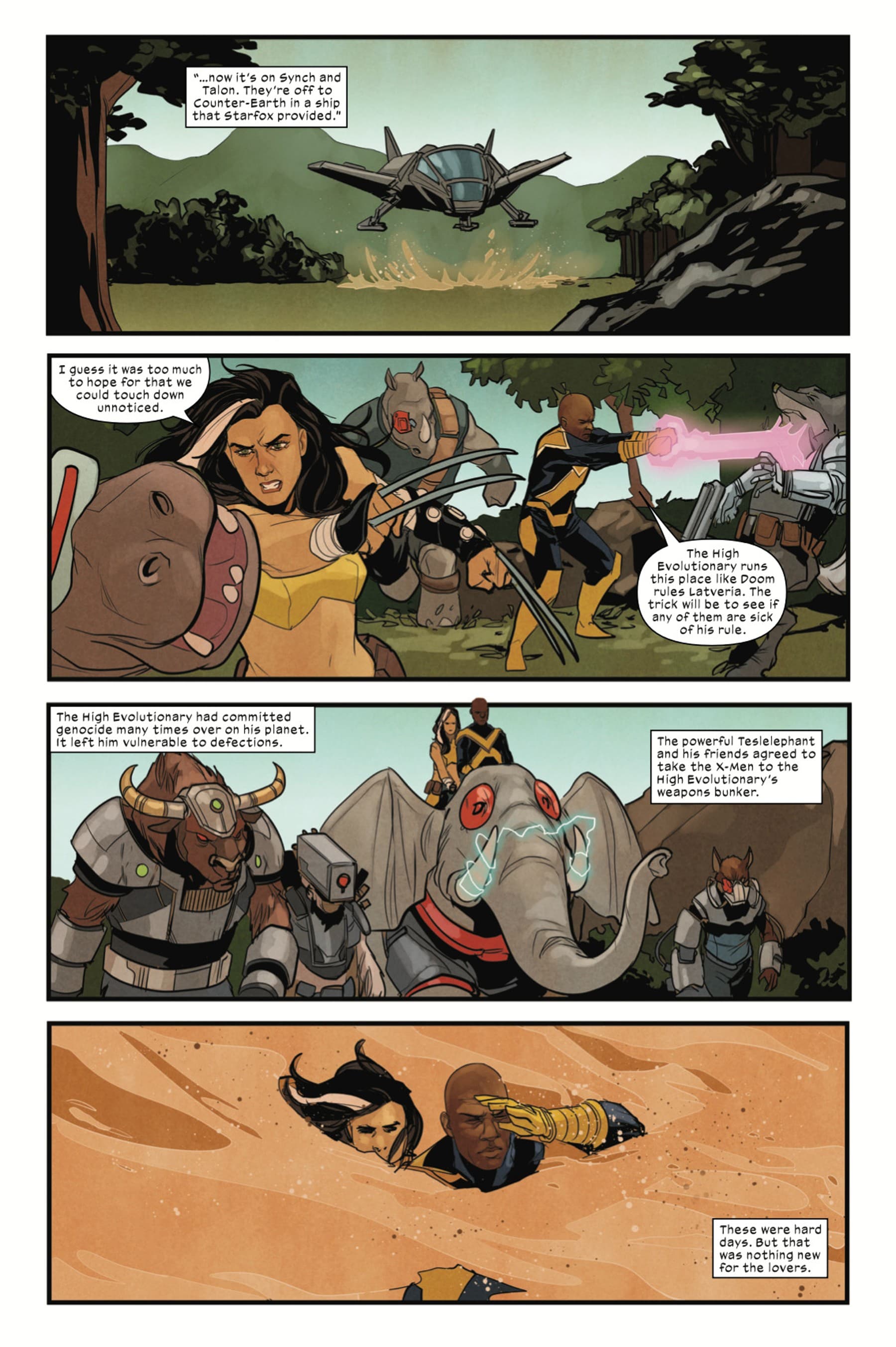 X-MEN (2021) #30 page by Gerry Duggan and Phil Noto