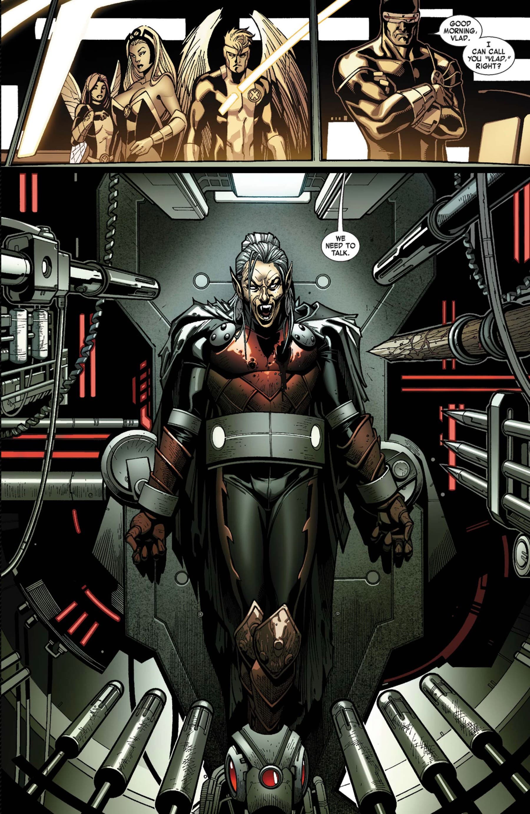 X-MEN (2010) #3 page by Victor Gischler and Paco Medina