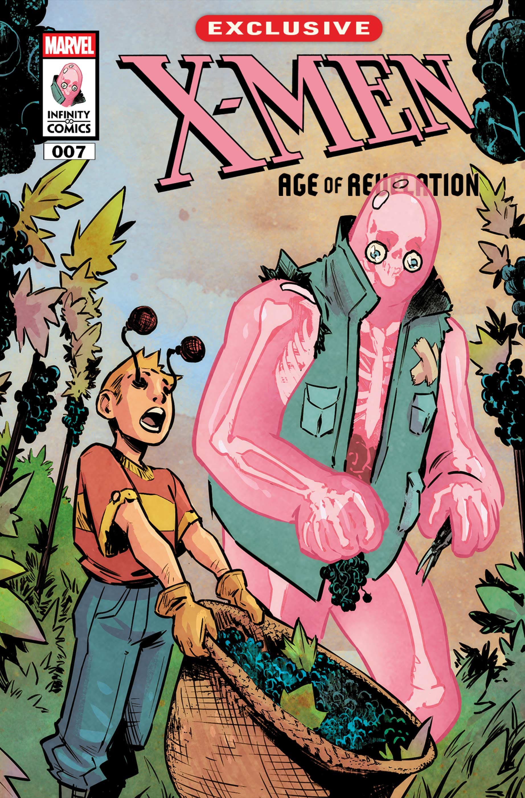 X-MEN: AGE OF REVELATION INFINITY COMIC (2025) #7 cover by Edoardo Audino