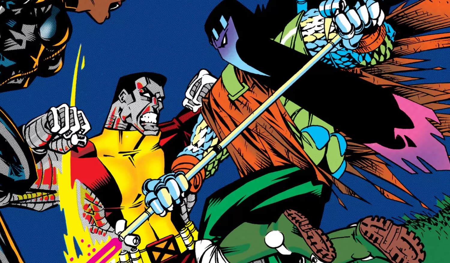 X-MEN ANNUAL (1970) #17 cover by Jason Pearson, Mark Farmer, Kevin Tinsley, and Ericka Moran