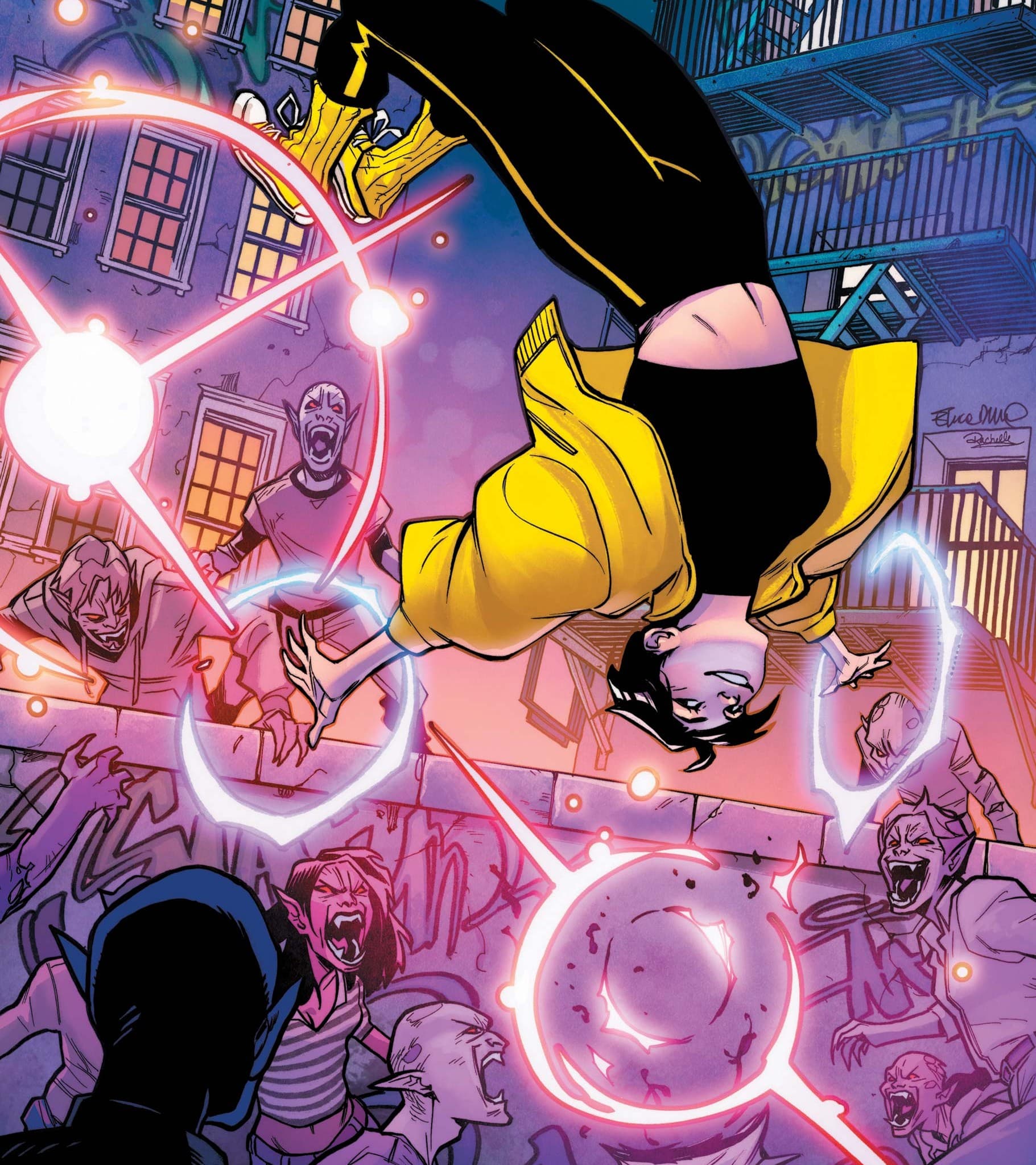 X-MEN: BLOOD HUNT - JUBILEE (2024) #1 cover by Erica D'Urso