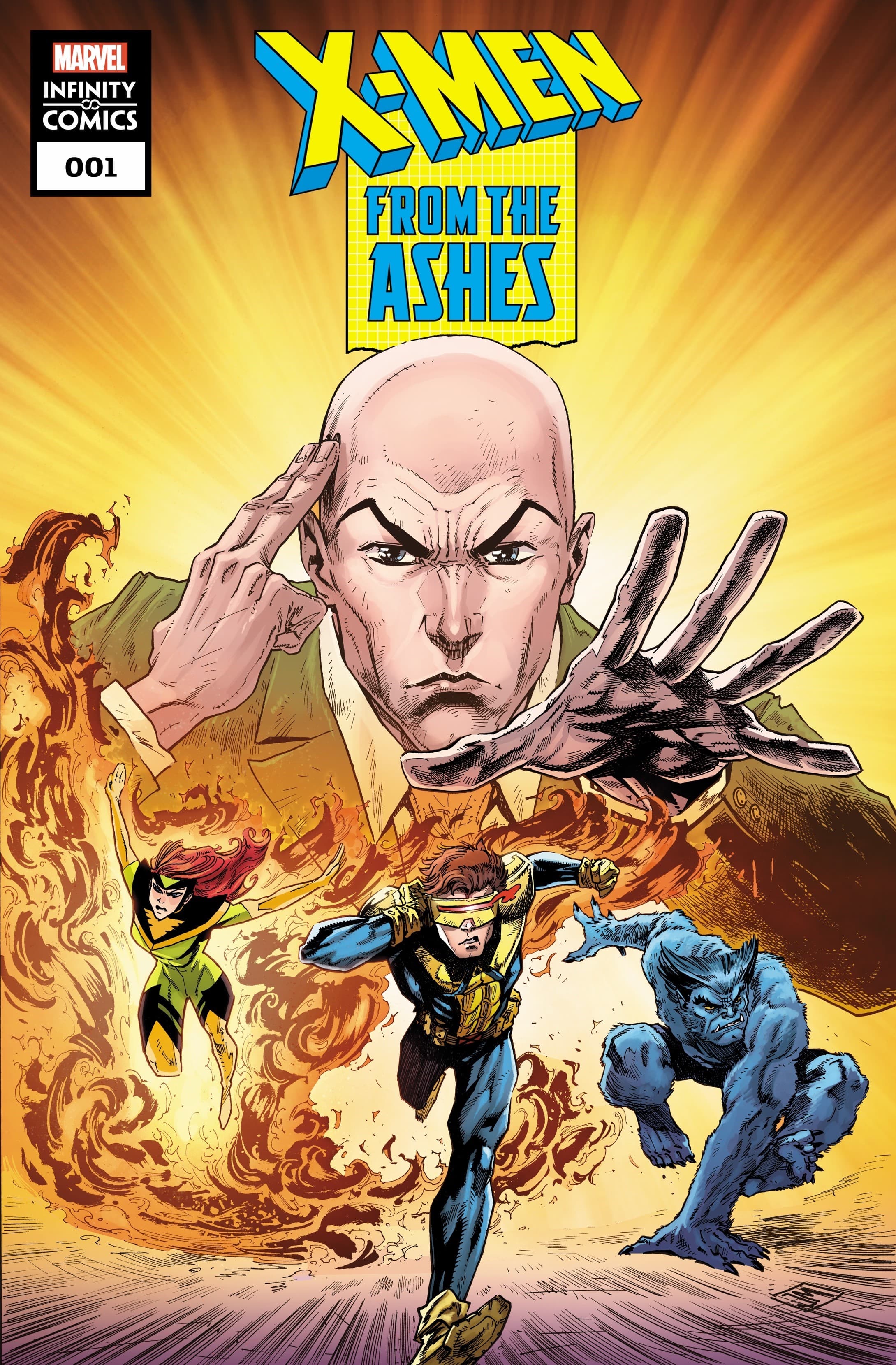 X-MEN: FROM THE ASHES INFINITY COMIC #1 cover by Diogenes Neves