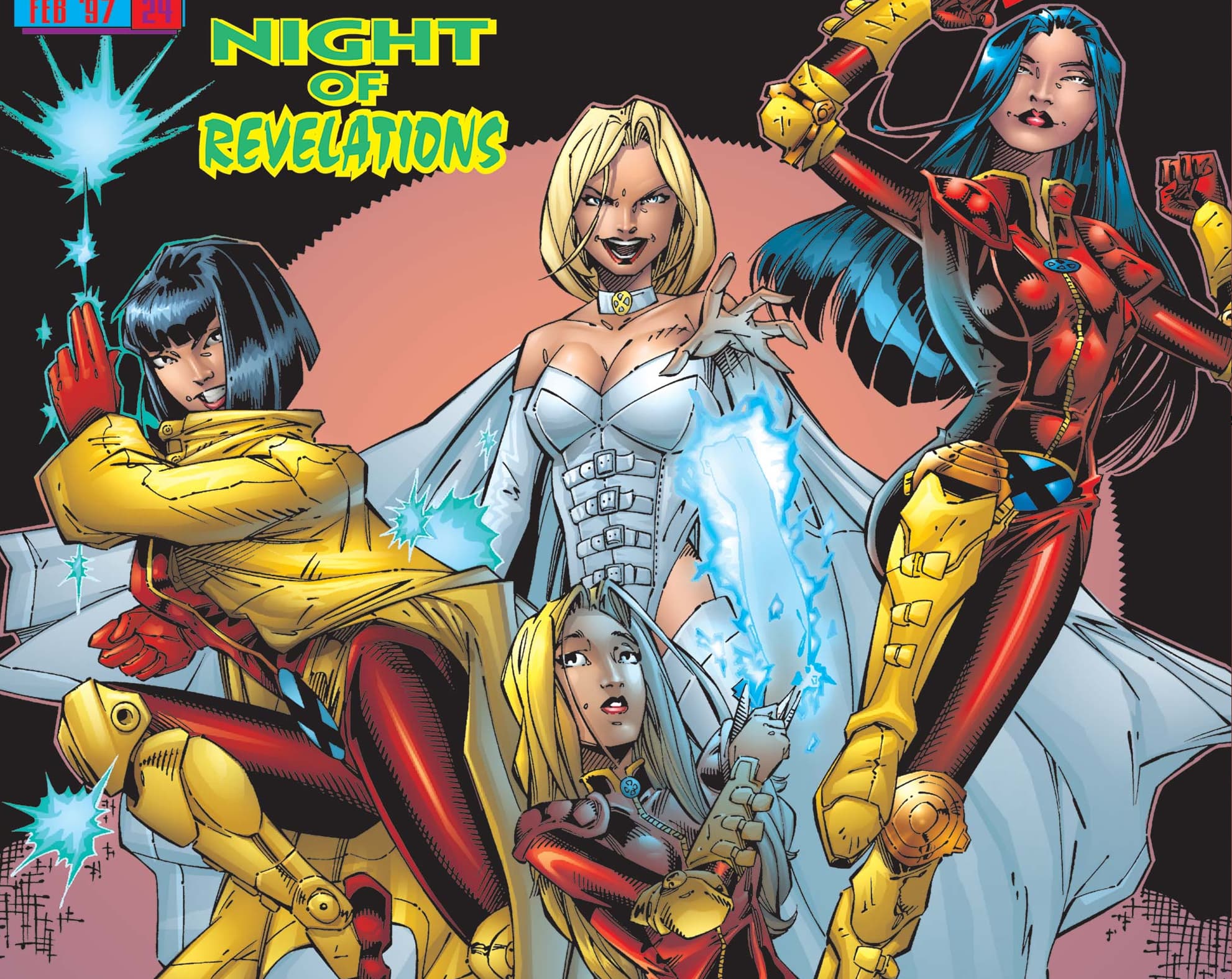 GENERATION X (1994) #24 cover by Adam Pollina and Liquid!