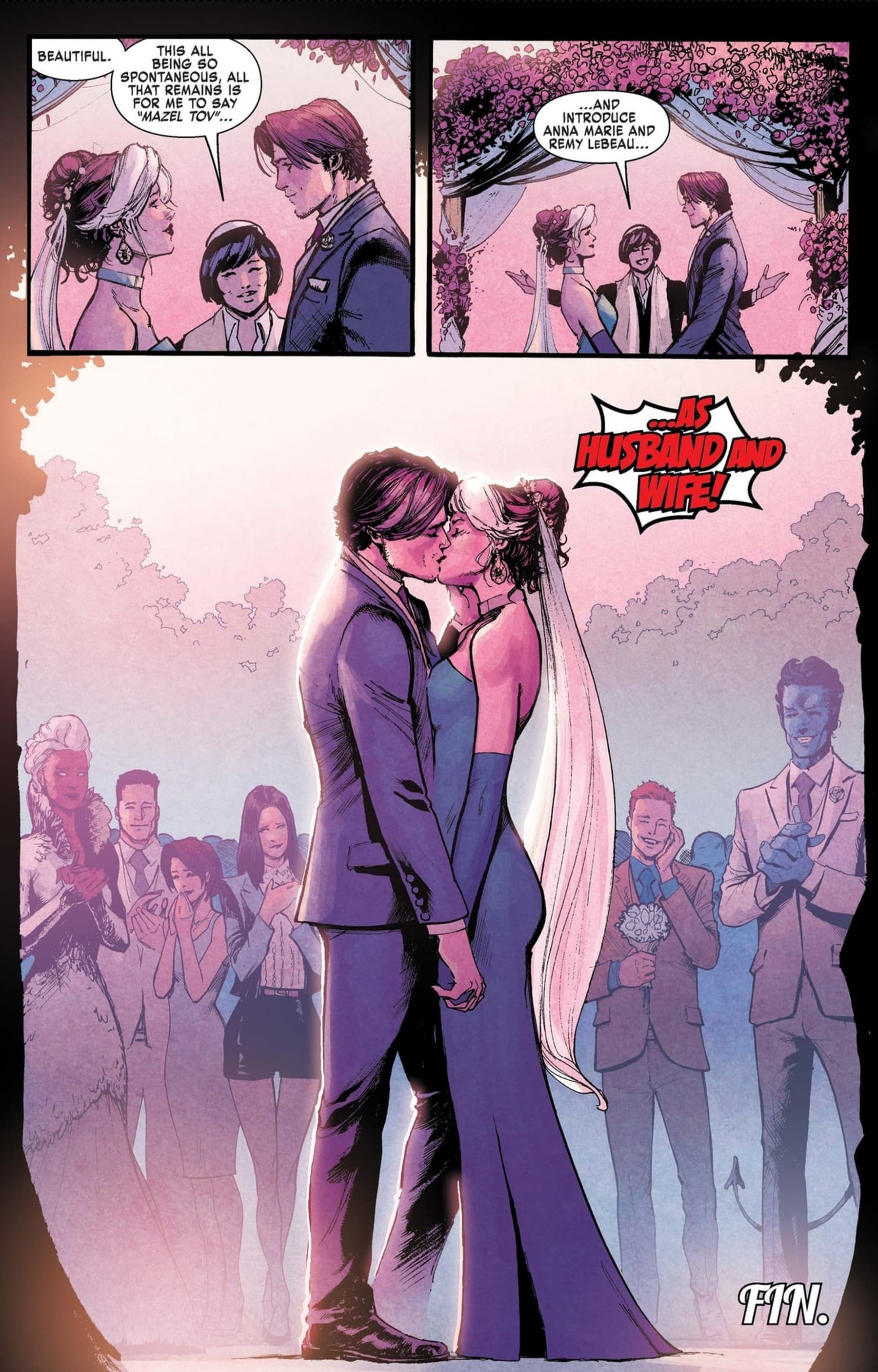 X-MEN GOLD (2017) #30 page by Marc Guggenheim and David Marquez