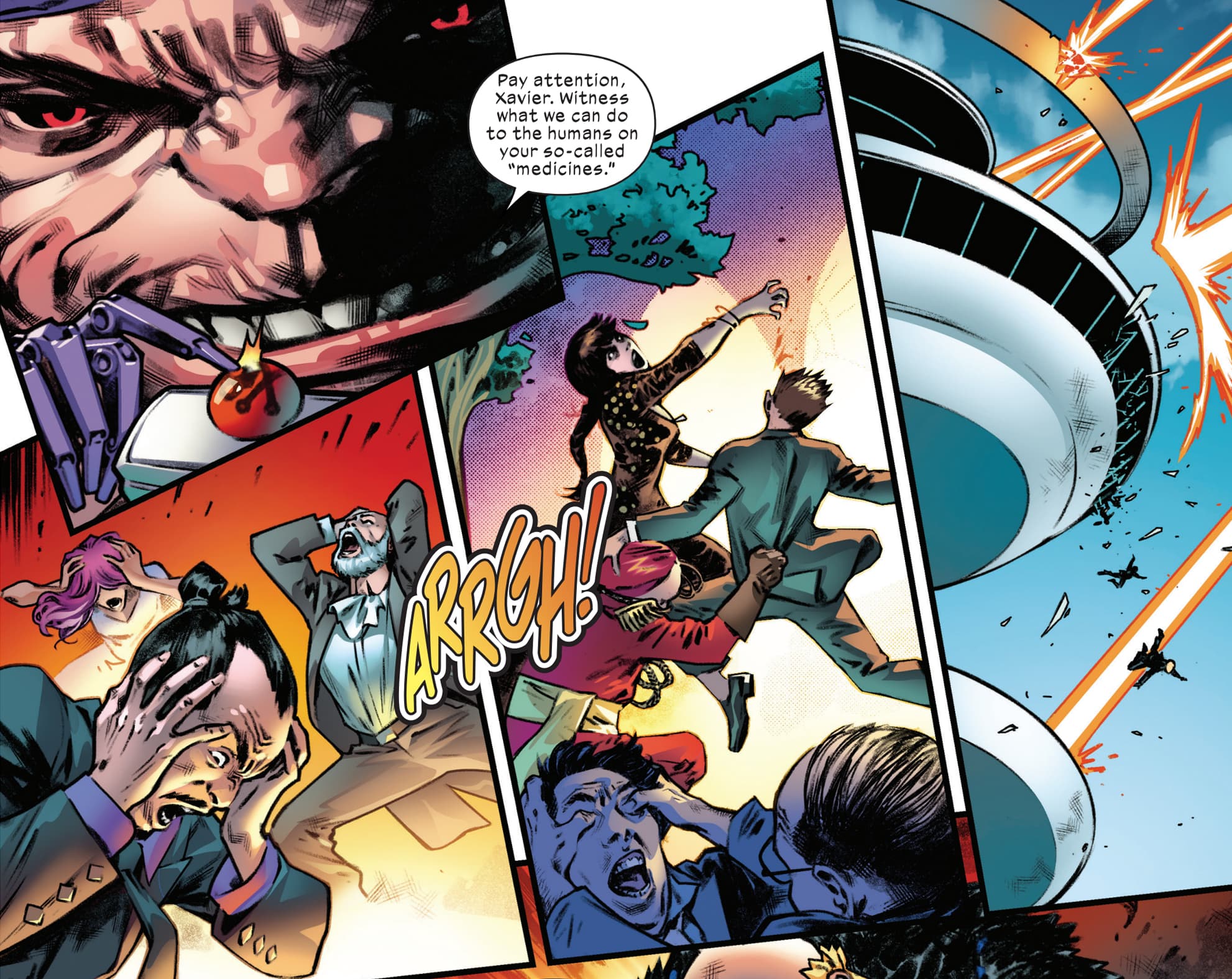 X-MEN: HELLFIRE GALA (2023) #1 artwork by Javier Pina