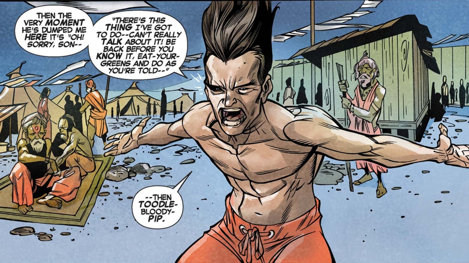 X-MEN: LEGACY #1 panel by Simon Spurrier and Tan Eng Huat