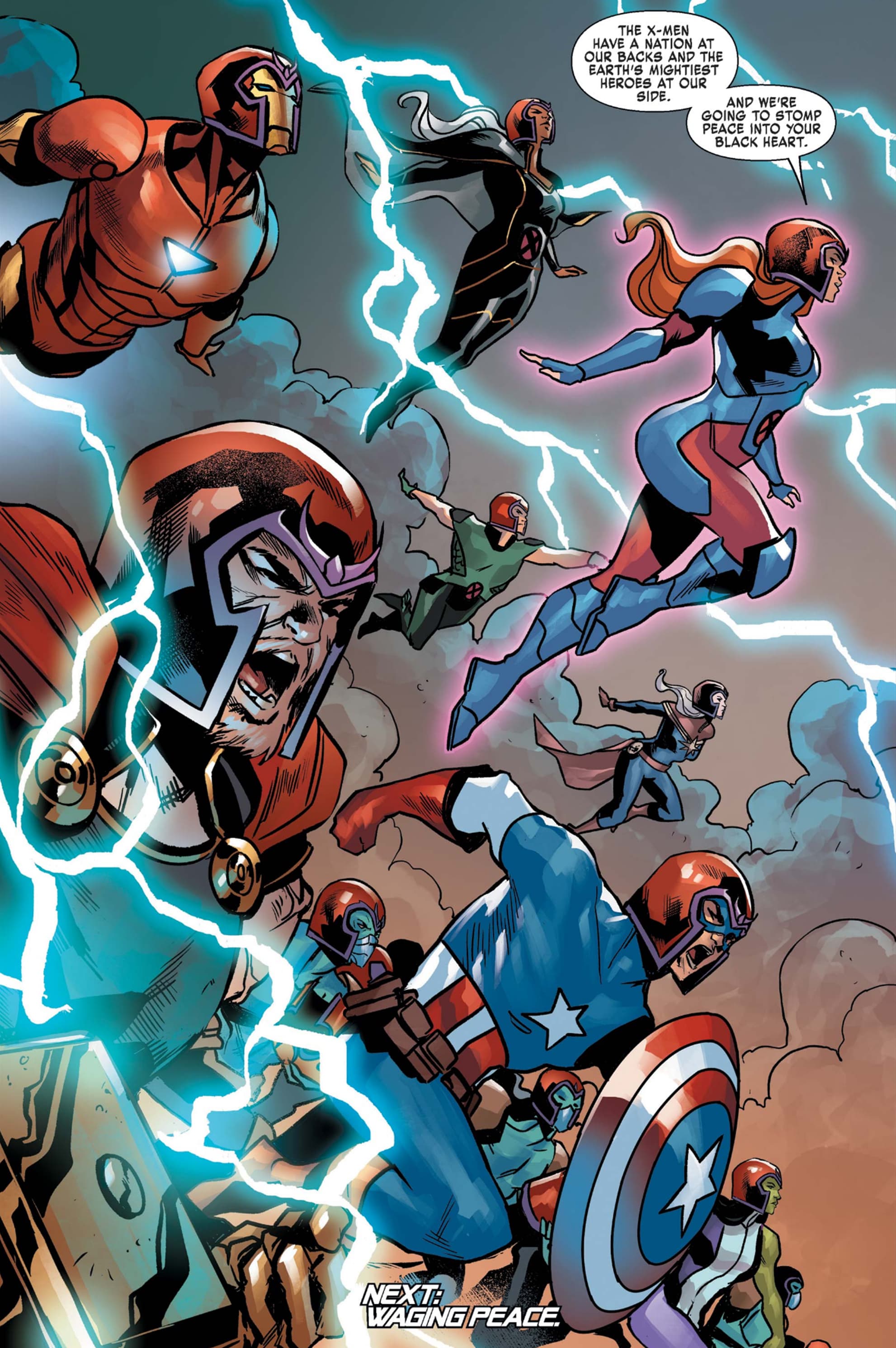 X-MEN: RED (2018) #10 art by Rogê Antônio and Rain Beredo