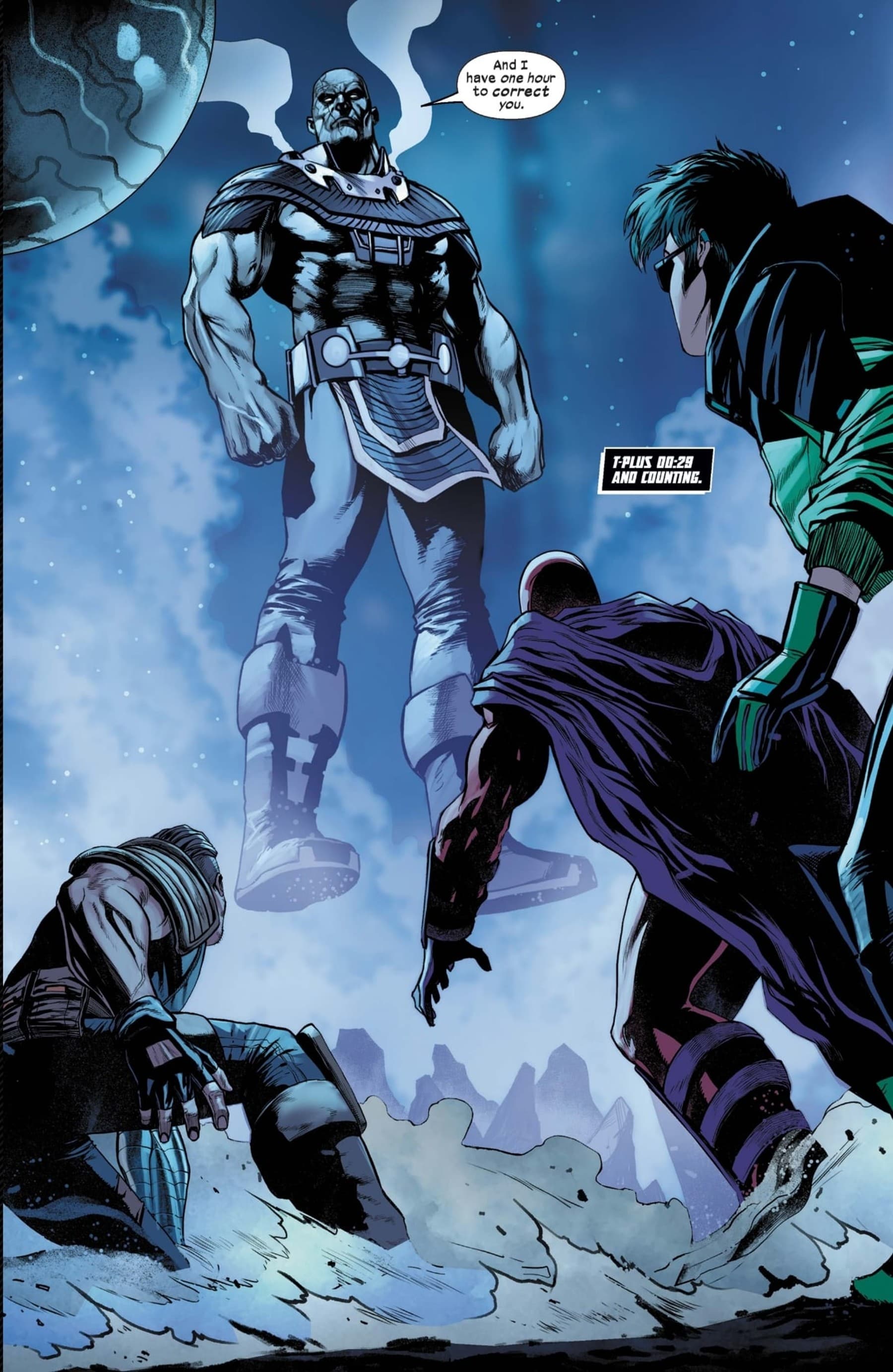 X-MEN RED (2022) #5 page by Al Ewing and Stefano Caselli