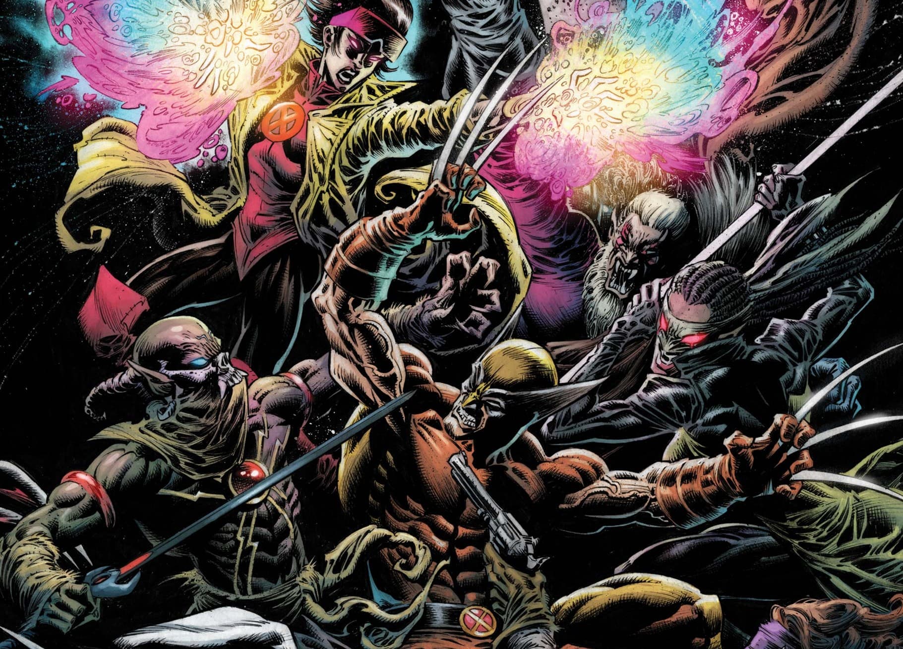 X-MEN: UNFORGIVEN (2022) #1 cover by Kyle Hotz