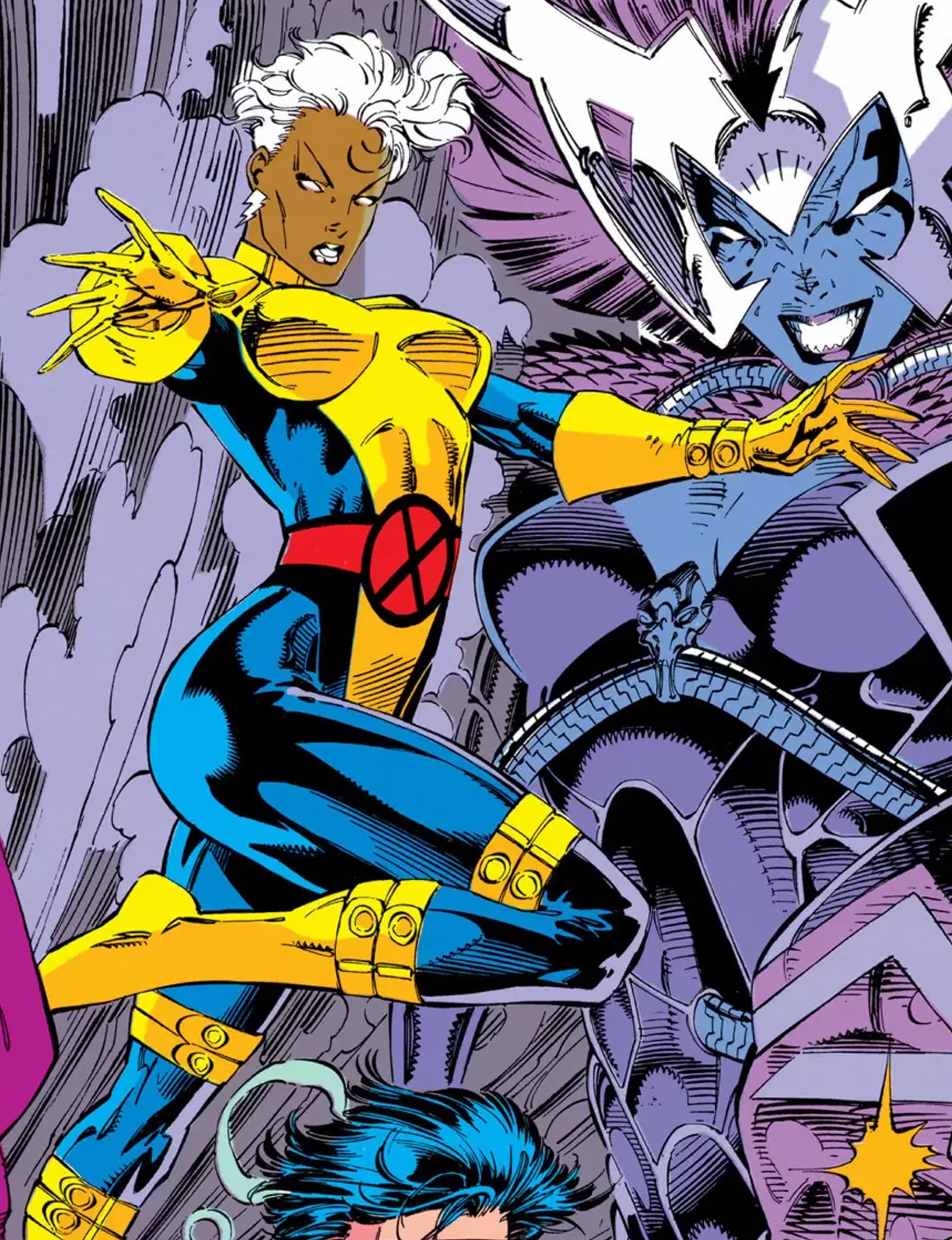 UNCANNY X-MEN (1963) #275 artwork by Jim Lee, Scott Williams, Karl Alstaetter, Glynis Oliver, and Joe Rosas