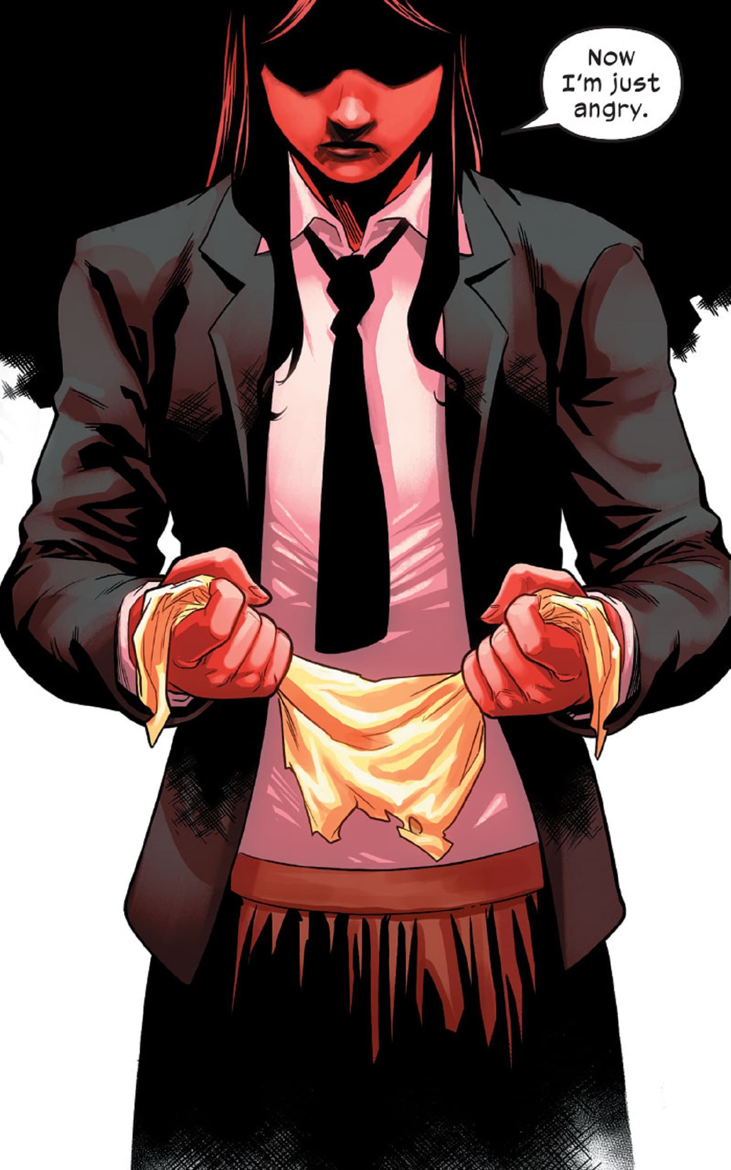 Nature Girl becomes angry at the human world.