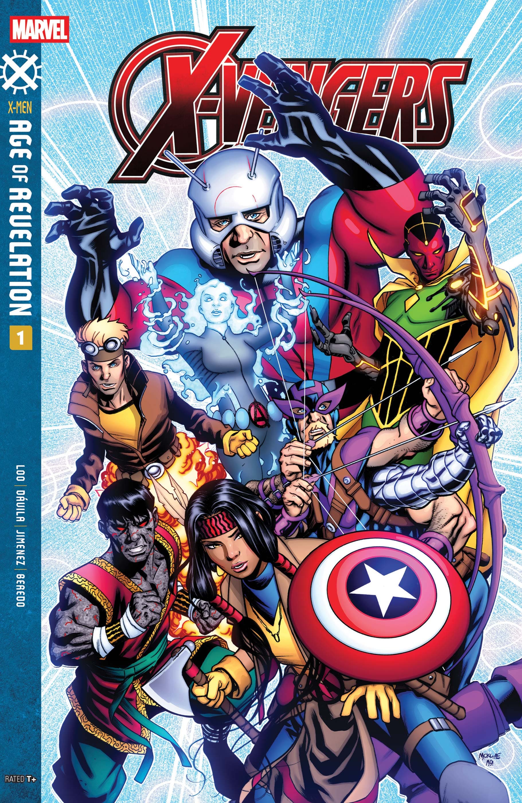 X-VENGERS (2025) #1 cover by Mike McKone