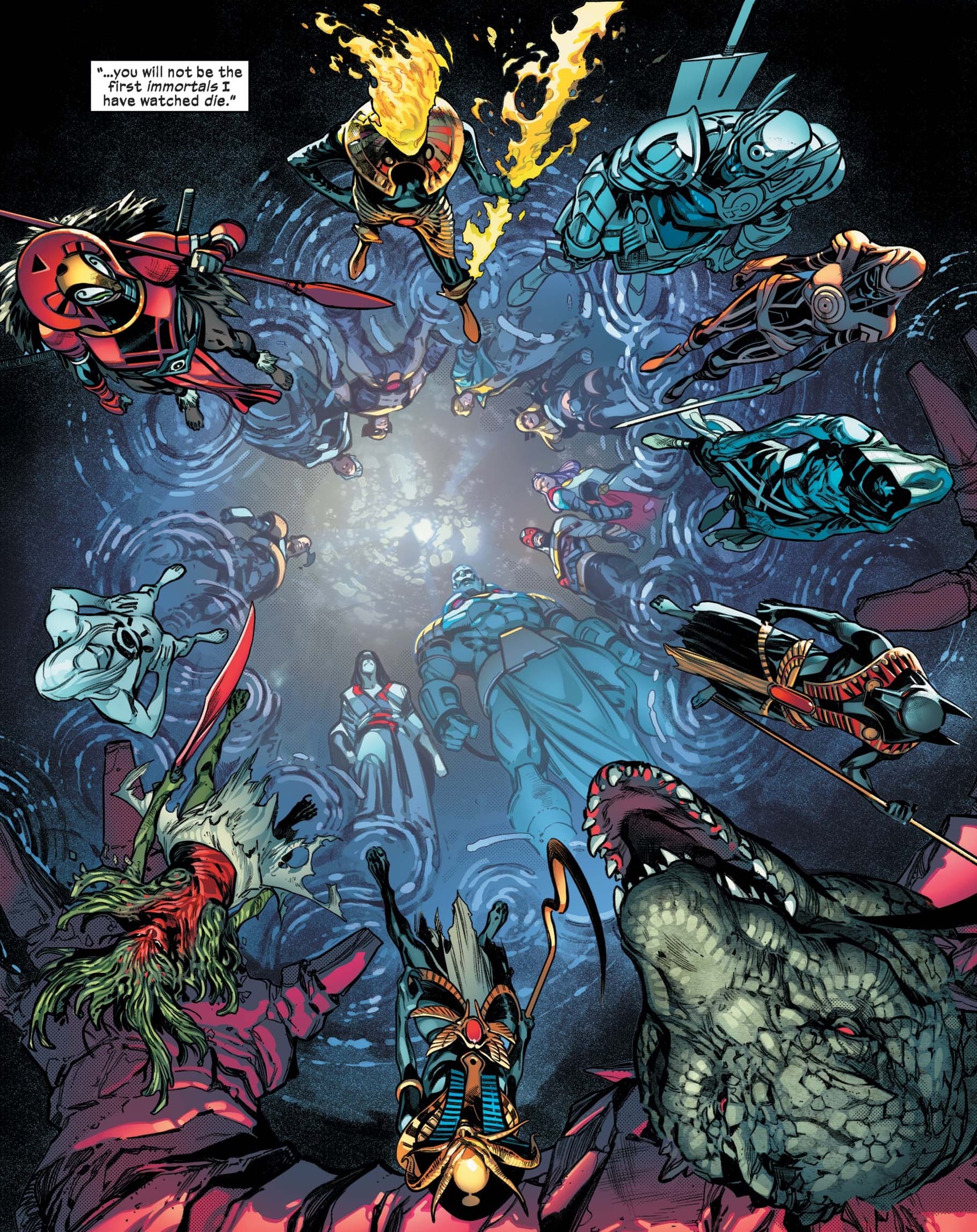 The Arakkii gather in X OF SWORDS: STASIS #1.
